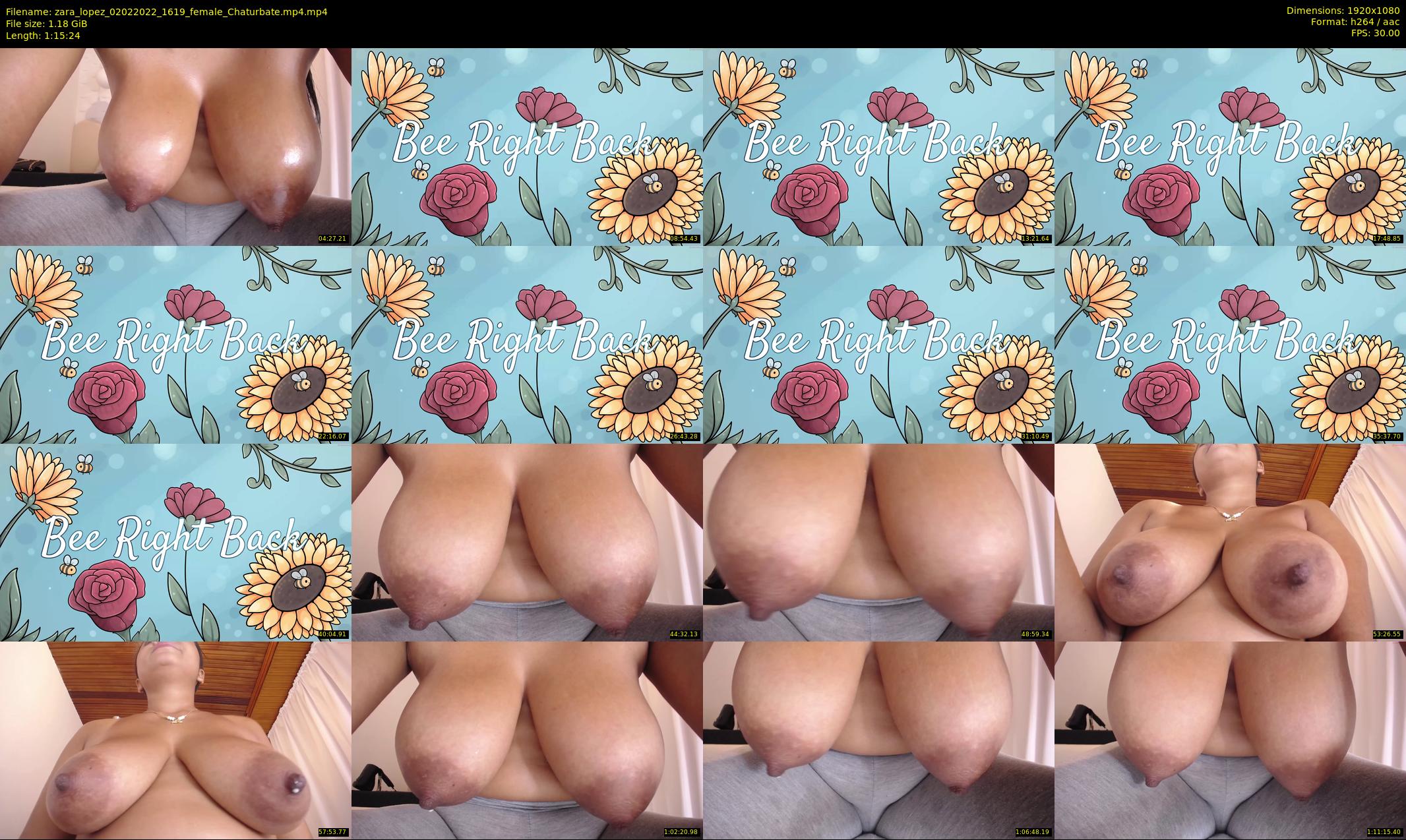 zara_lopez — 76 minute Chaturbate female cam show recording, 1080p, Feb 2, 2022
