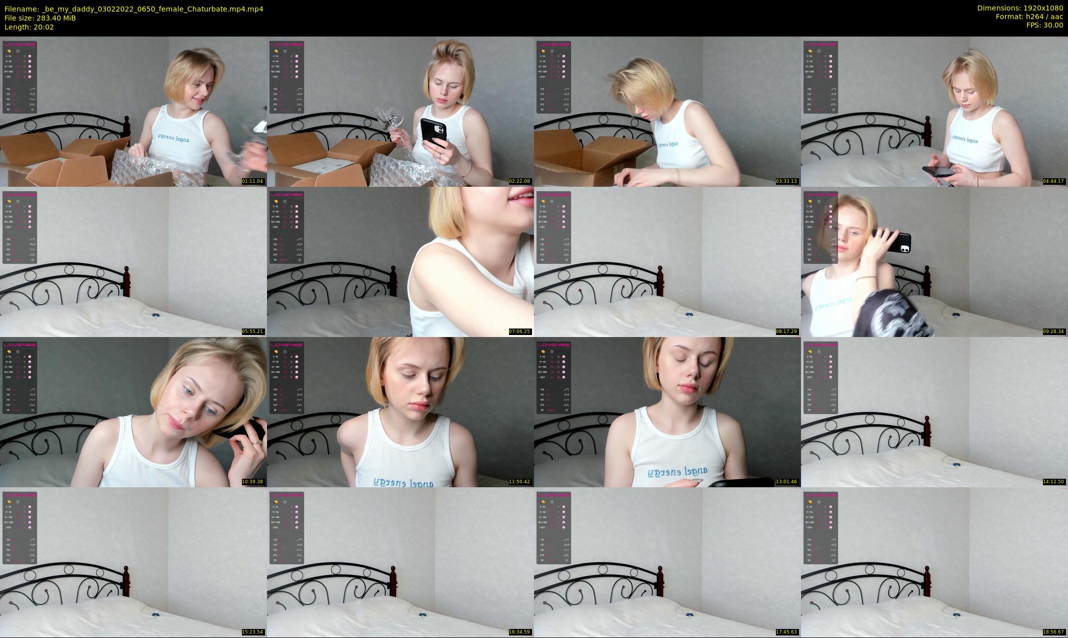 _be_my_daddy — 21 minute Chaturbate female cam show recording, 1080p, Feb 3, 2022