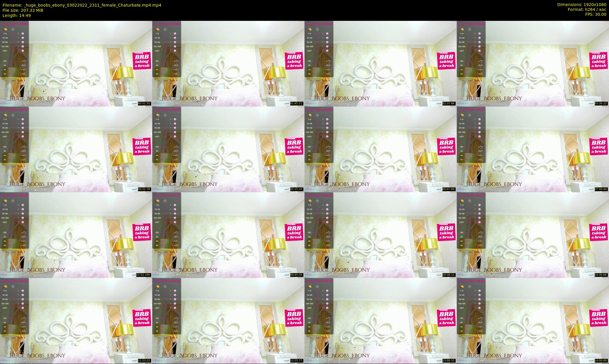 _huge_boobs_ebony — 15 minute Chaturbate female cam show recording, 1080p, Feb 3, 2022
