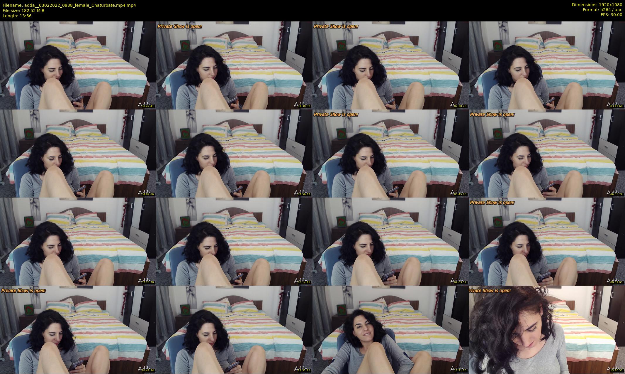 adda_ — 14 minute Chaturbate female cam show recording, 1080p, Feb 3, 2022