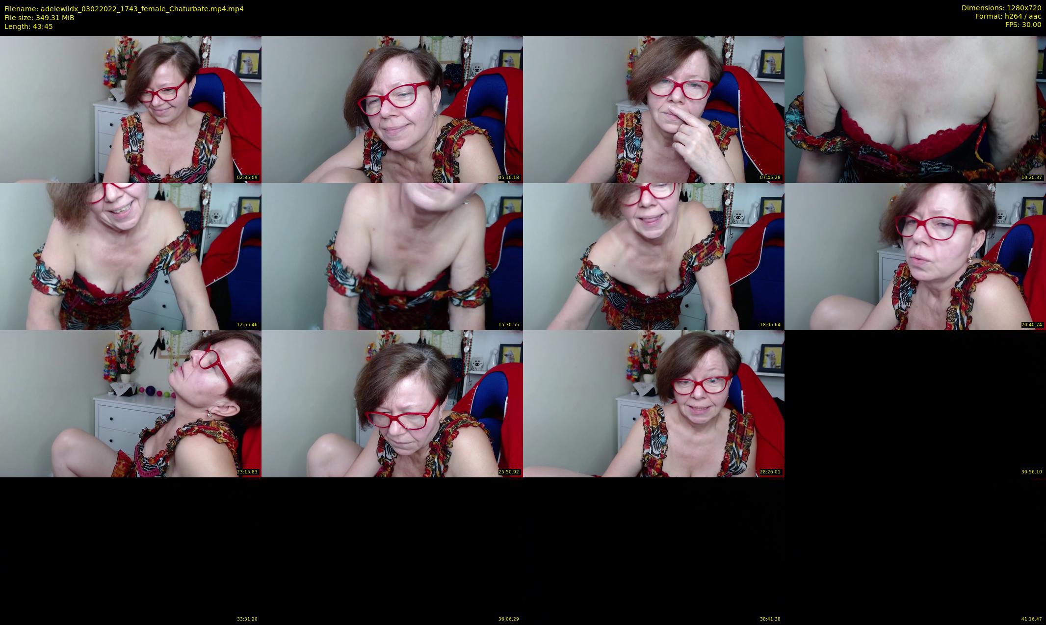 adelewildx — 44 minute Chaturbate female cam show recording, 720p, Feb 3, 2022