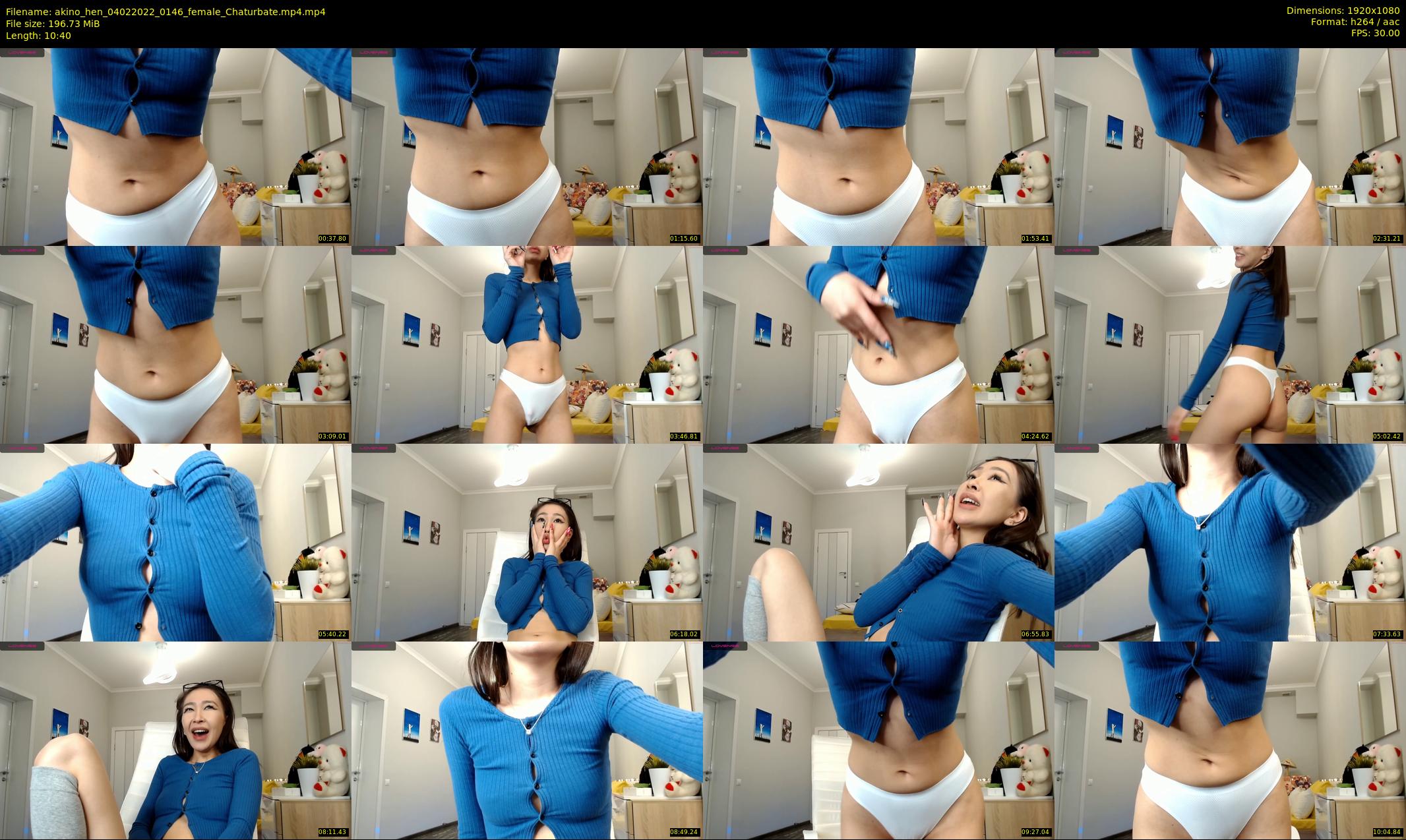 akino_hen — 11 minute Chaturbate female cam show recording, 1080p, Feb 4, 2022