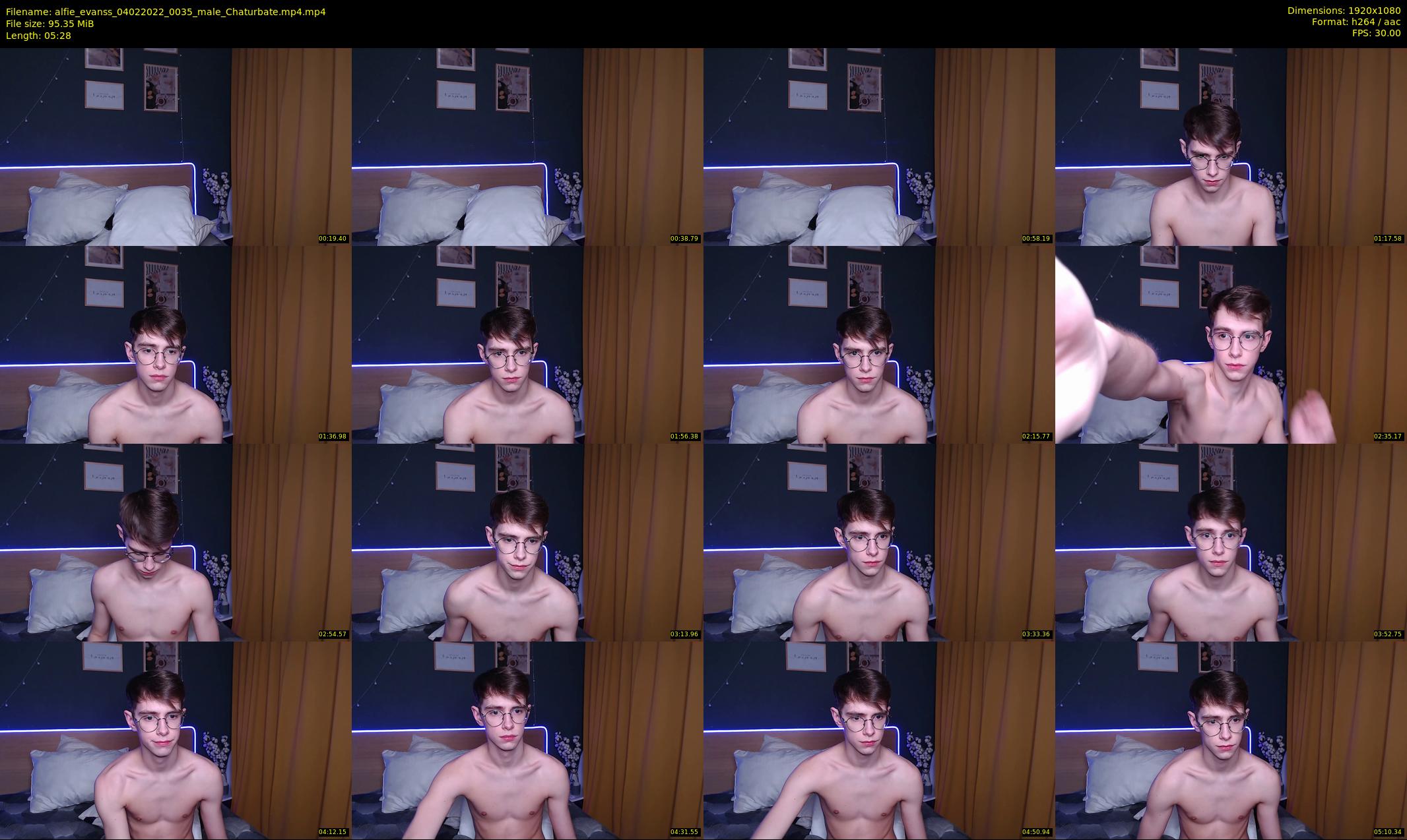 alfie_evanss — 6 minute Chaturbate male cam show recording, 1080p, Feb 4, 2022
