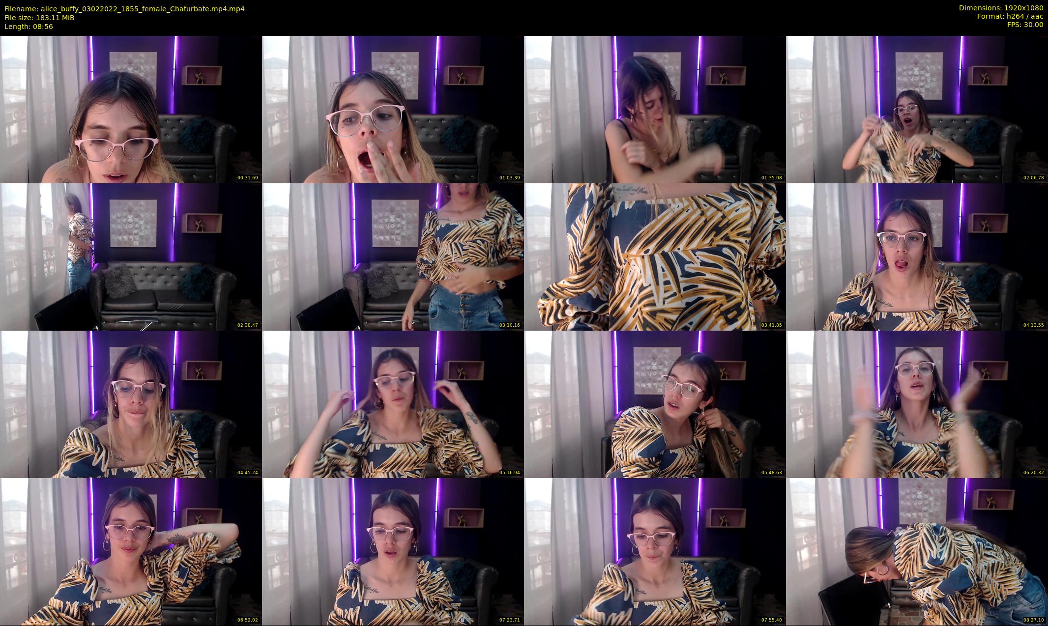 alice_buffy — 9 minute Chaturbate female cam show recording, 1080p, Feb 3, 2022