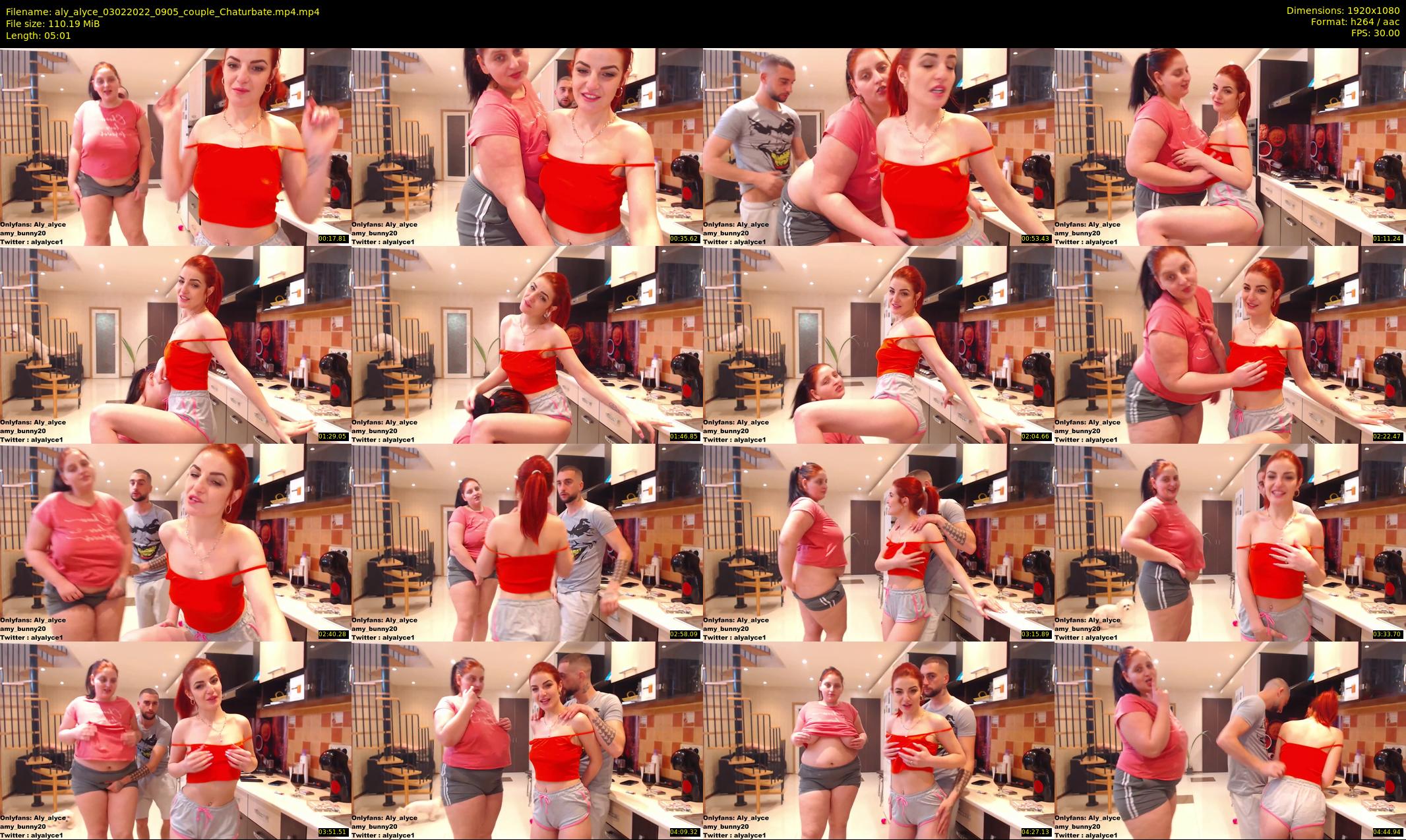 aly_alyce — 6 minute Chaturbate female cam show recording, 1080p, Feb 3, 2022