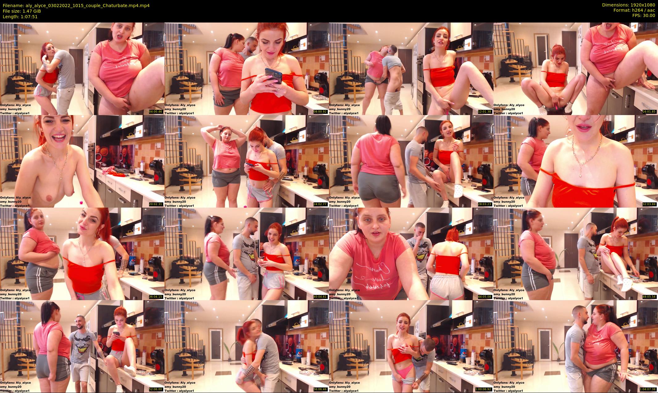 aly_alyce — 68 minute Chaturbate female cam show recording, 1080p, Feb 3, 2022