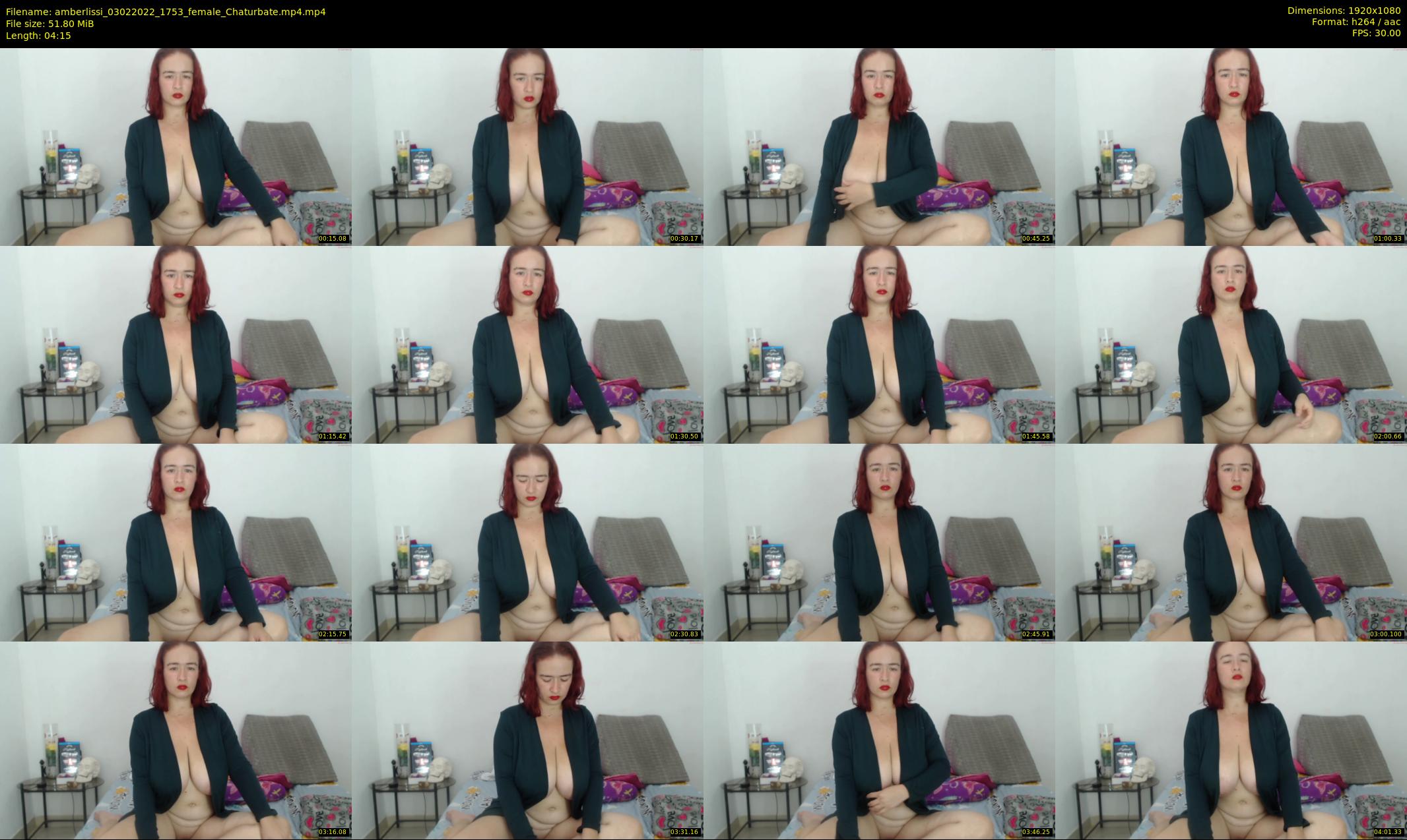 amberlissi — 5 minute Chaturbate female cam show recording, 1080p, Feb 3, 2022