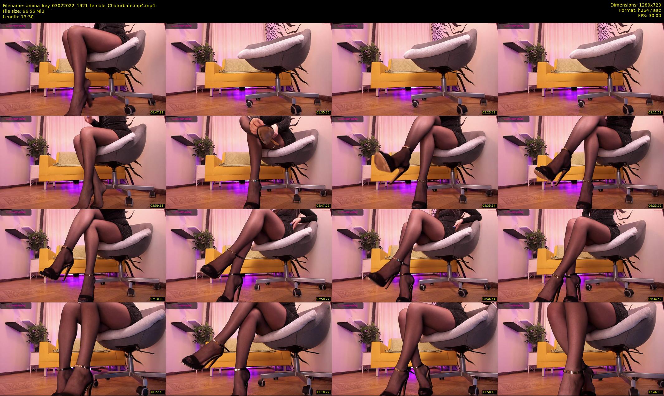 amina_key — 14 minute Chaturbate female cam show recording, 720p, Feb 3, 2022