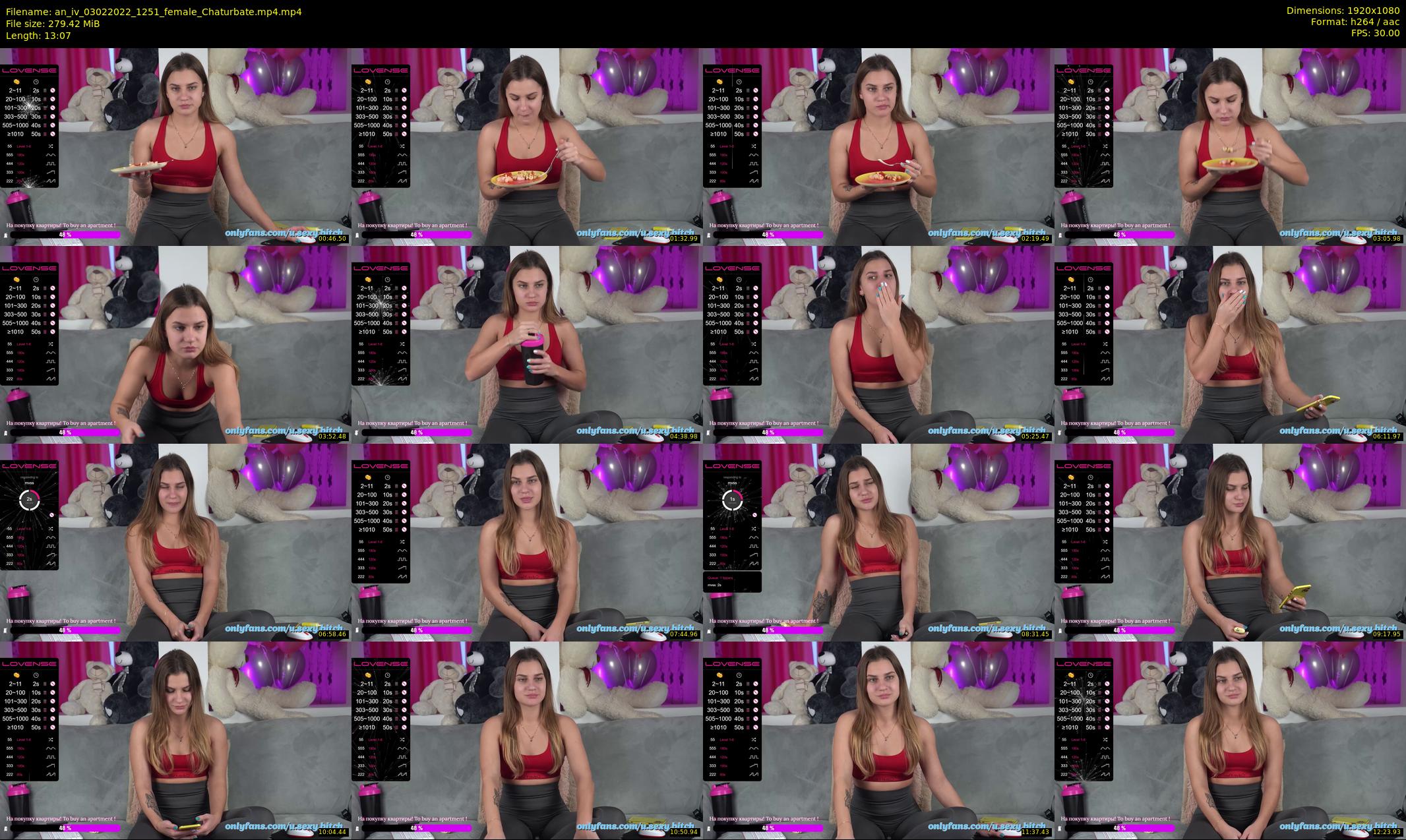 an_iv — 14 minute Chaturbate female cam show recording, 1080p, Feb 3, 2022