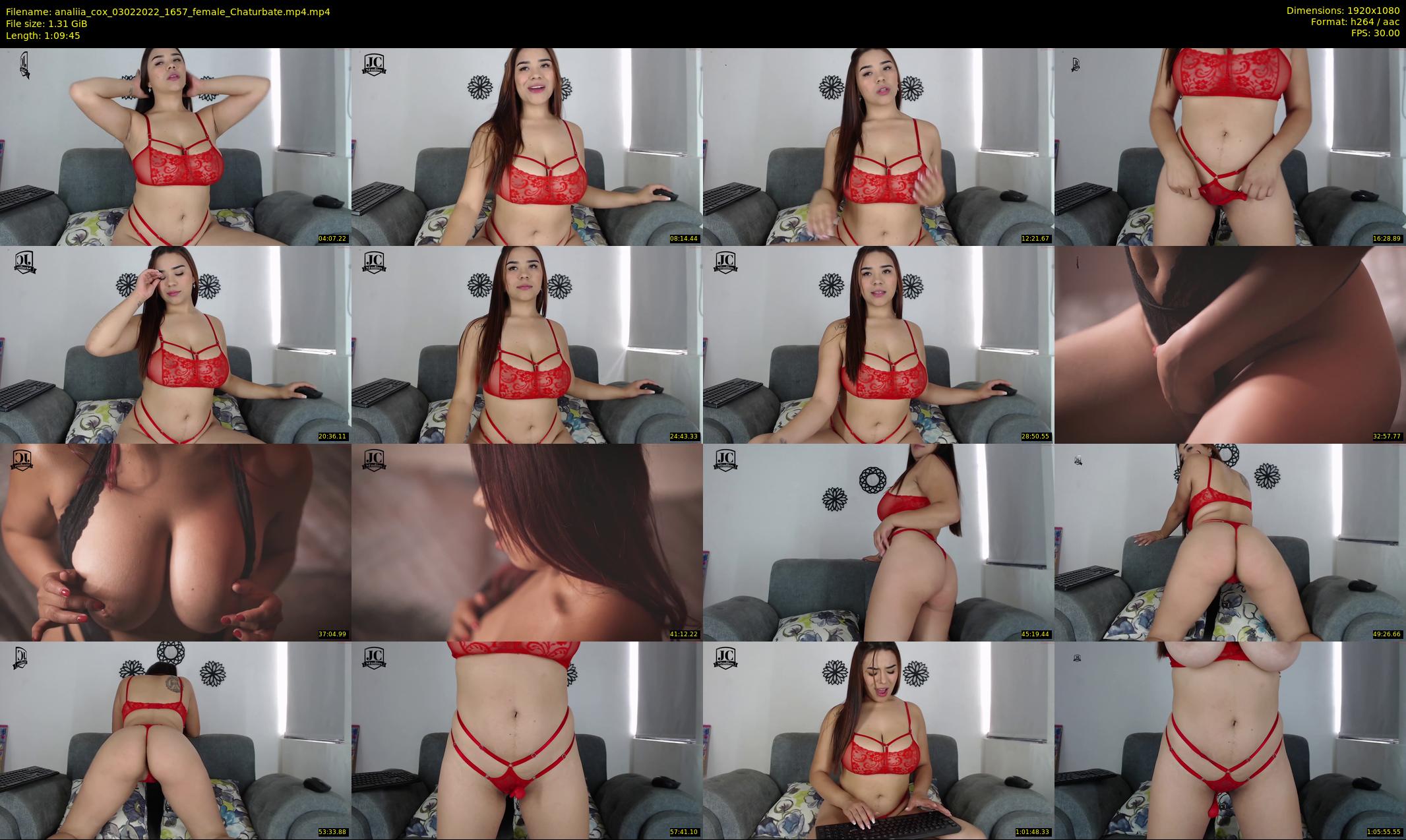 analiia_cox — 70 minute Chaturbate female cam show recording, 1080p, Feb 3, 2022