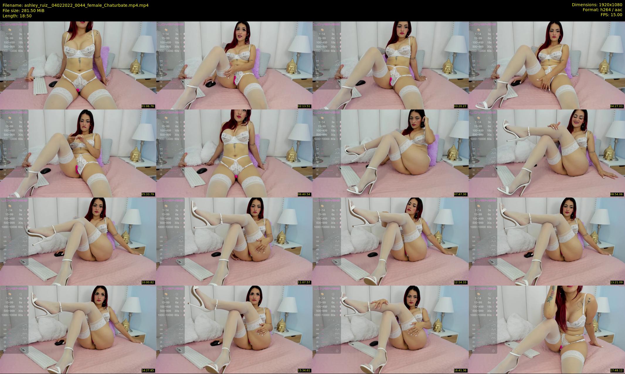 ashley_ruiz_ — 19 minute Chaturbate female cam show recording, 1080p, Feb 4, 2022