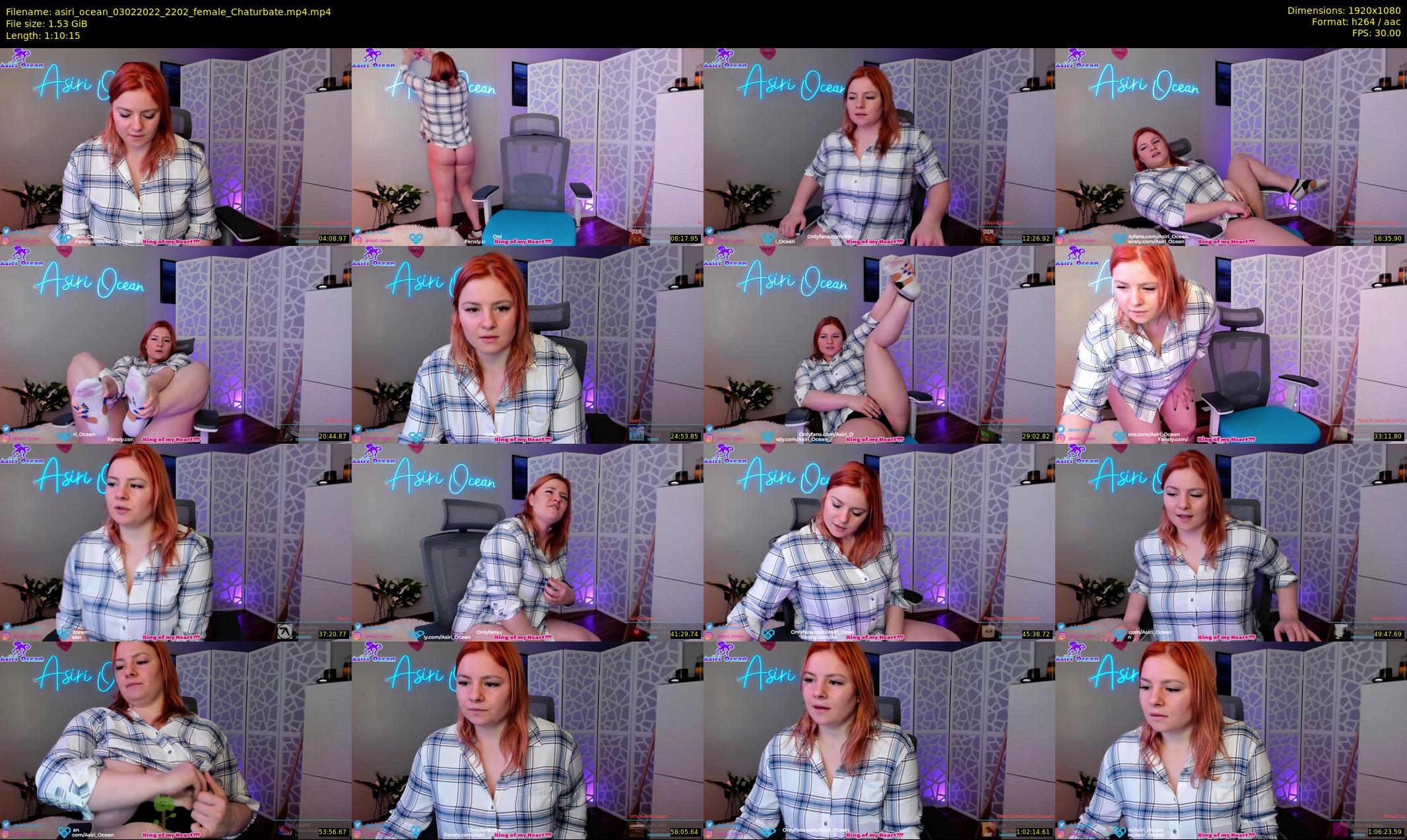 asiri_ocean — 71 minute Chaturbate female cam show recording, 1080p, Feb 3, 2022