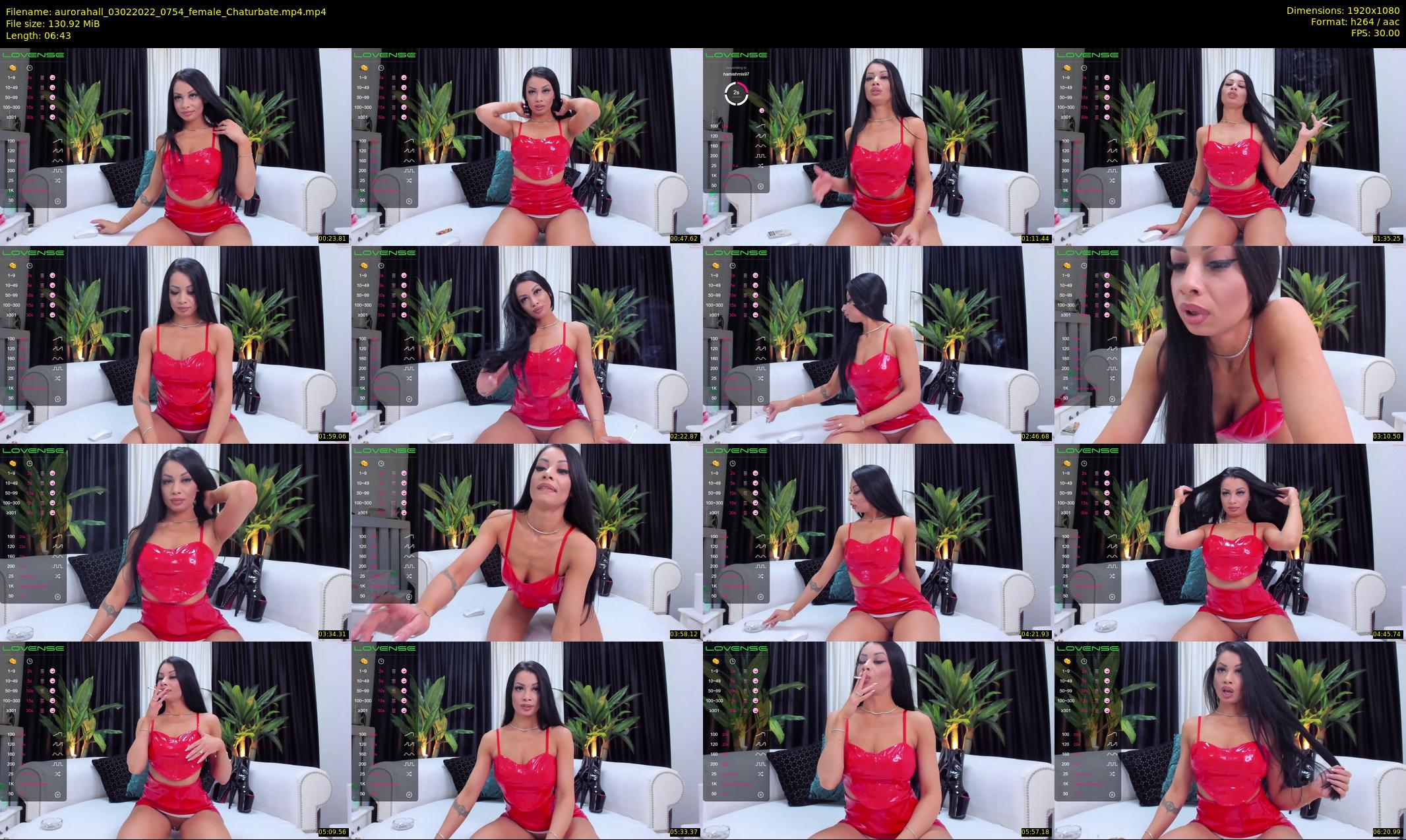aurorahall — 7 minute Chaturbate female cam show recording, 1080p, Feb 3, 2022