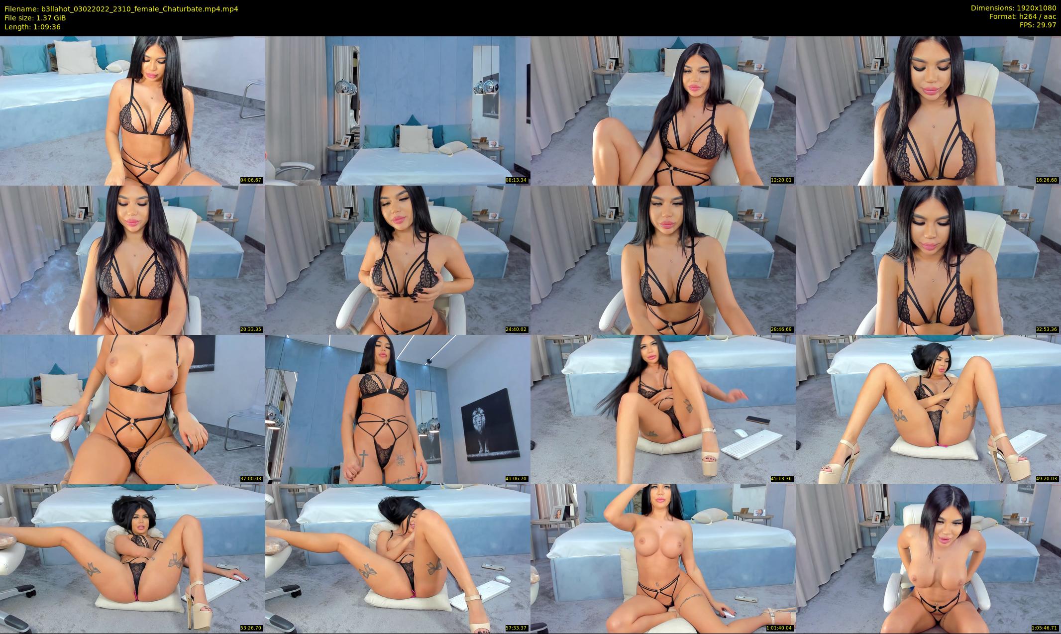 b3llahot — 70 minute Chaturbate female cam show recording, 1080p, Feb 3, 2022