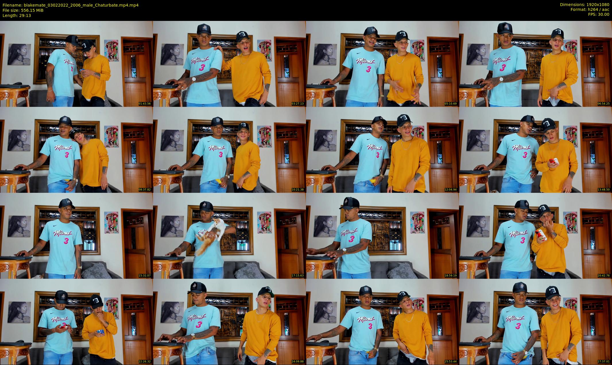 blakemate — 30 minute Chaturbate male cam show recording, 1080p, Feb 3, 2022