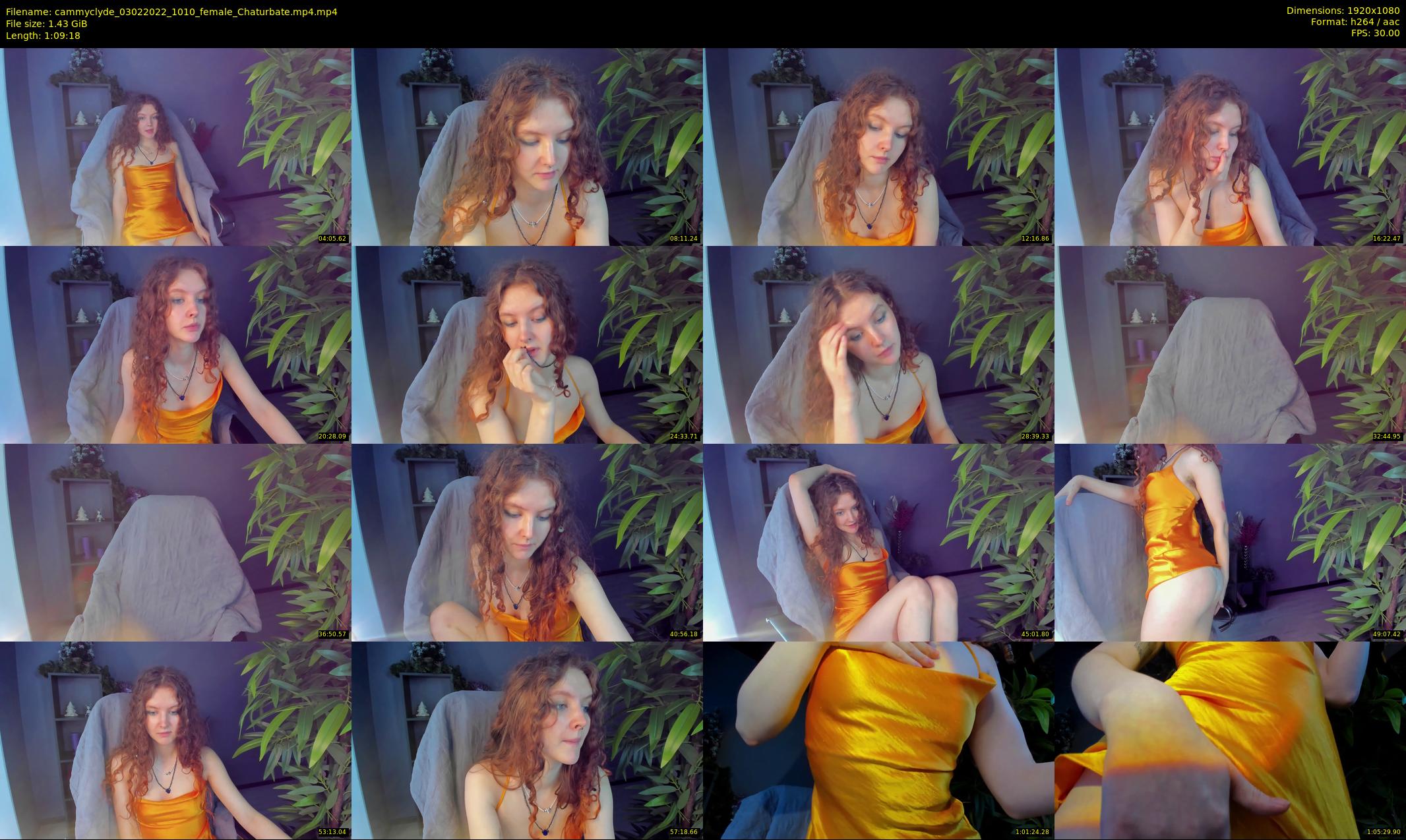 cammyclyde — 70 minute Chaturbate female cam show recording, 1080p, Feb 3, 2022