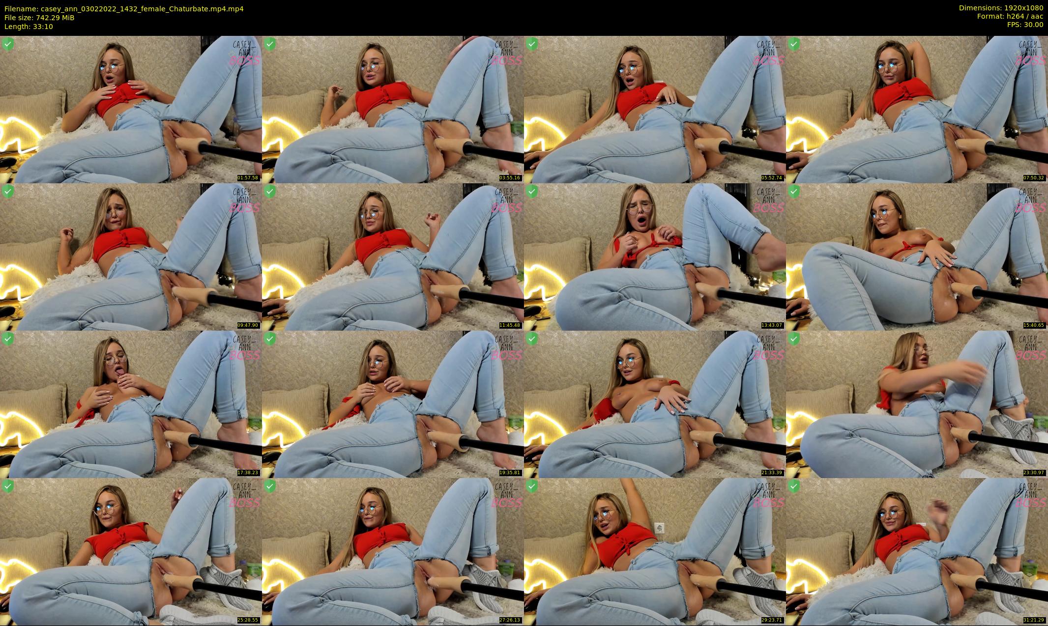 casey_ann — 34 minute Chaturbate female cam show recording, 1080p, Feb 3, 2022
