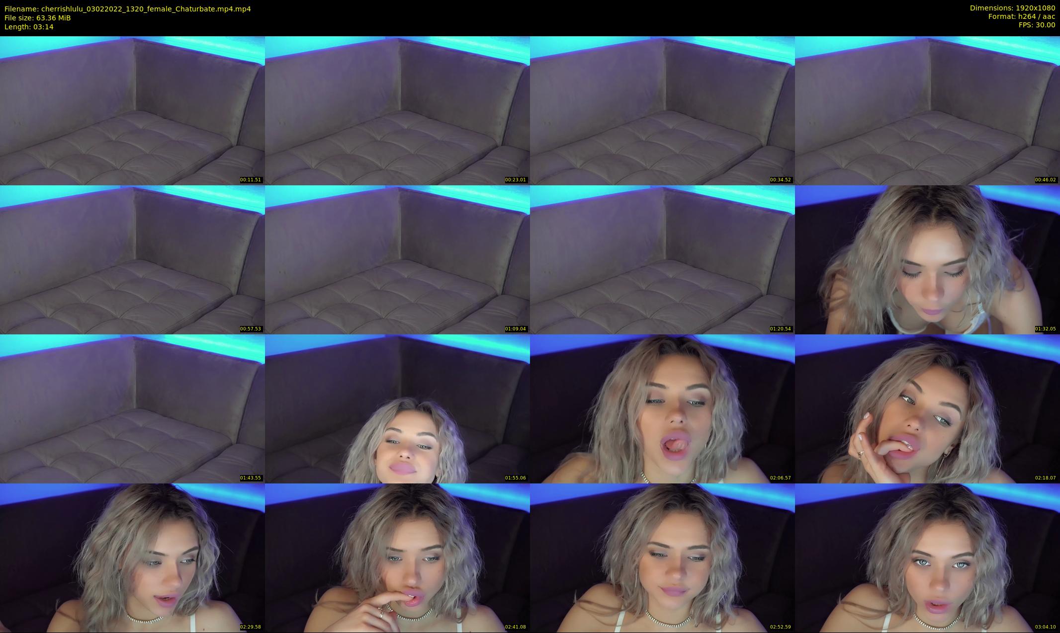 cherrishlulu — 4 minute Chaturbate female cam show recording, 1080p, Feb 3, 2022