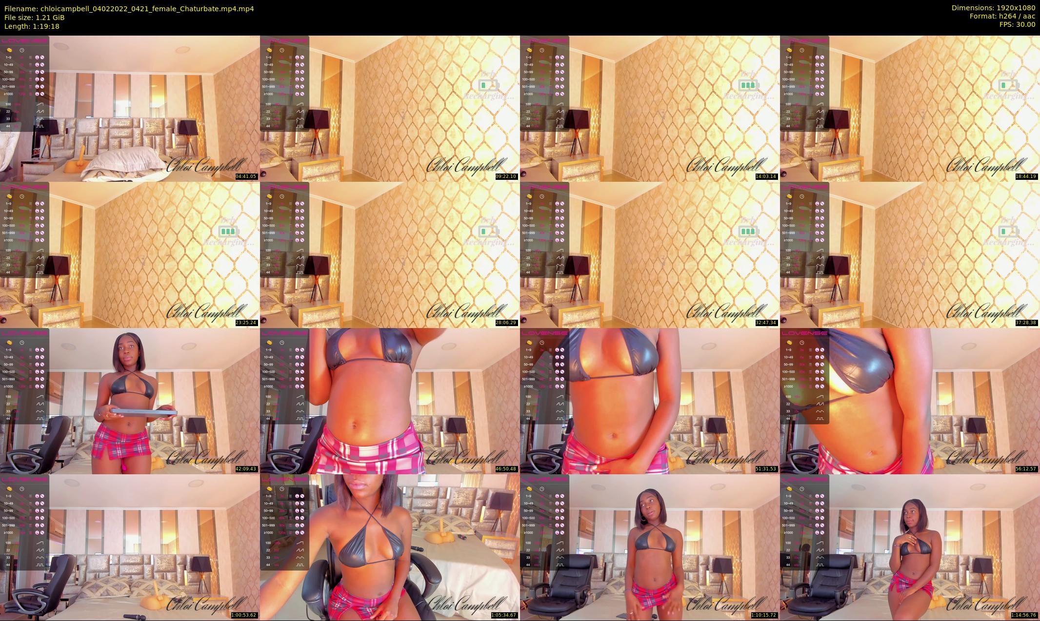 chloicampbell — 80 minute Chaturbate female cam show recording, 1080p, Feb 4, 2022
