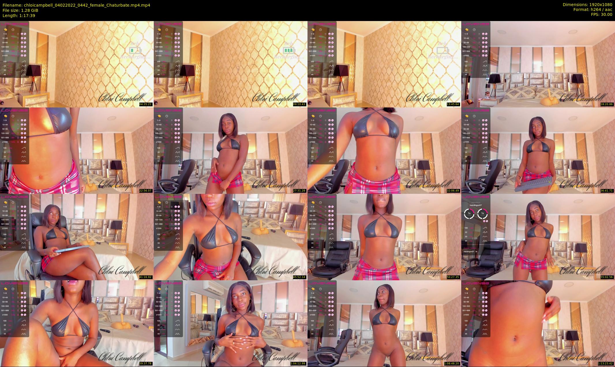 chloicampbell — 78 minute Chaturbate female cam show recording, 1080p, Feb 4, 2022