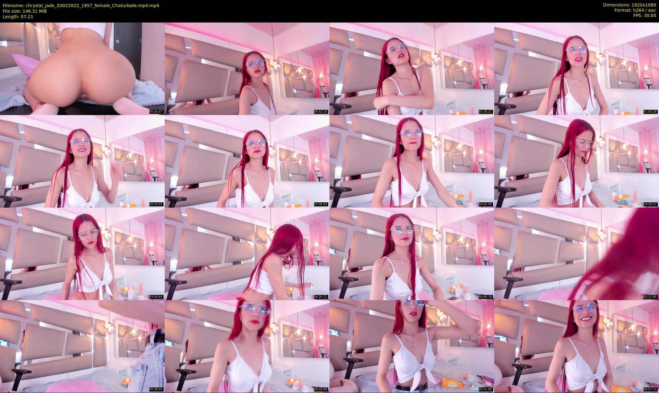 chrystal_jade — 8 minute Chaturbate female cam show recording, 1080p, Feb 3, 2022