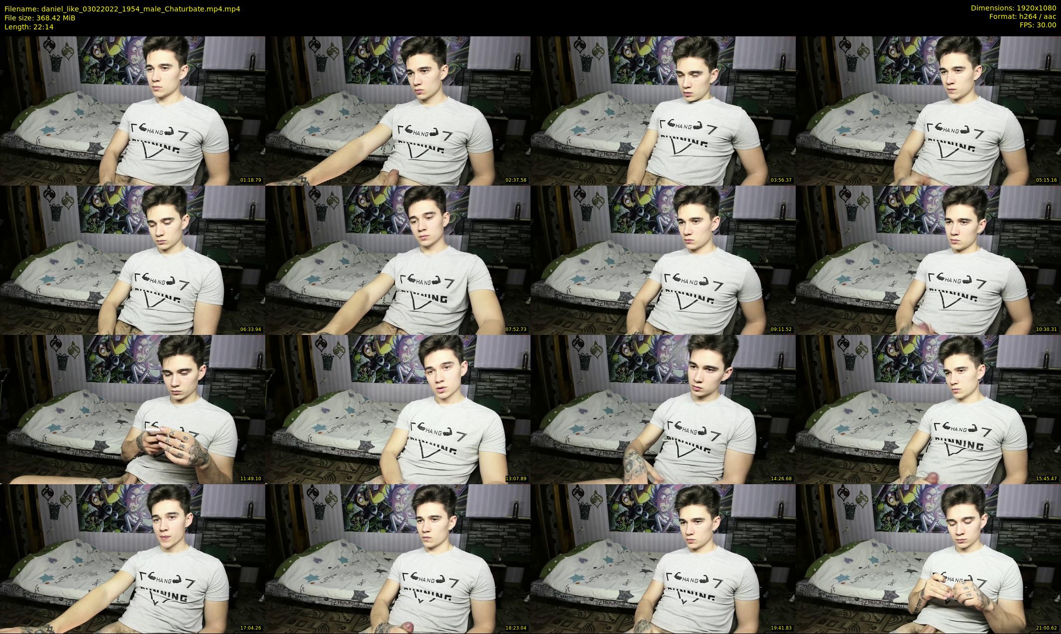 daniel_like — 23 minute Chaturbate male cam show recording, 1080p, Feb 3, 2022