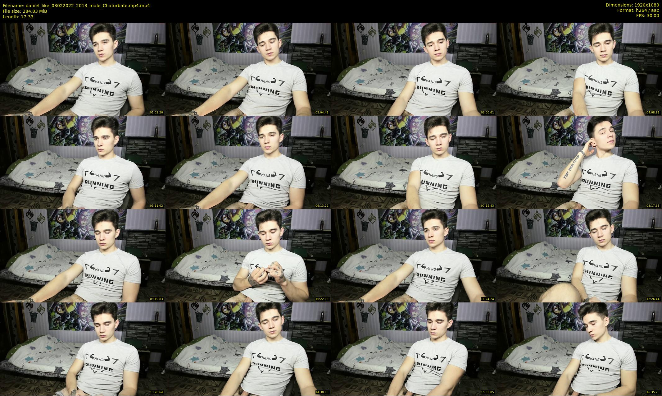 daniel_like — 18 minute Chaturbate male cam show recording, 1080p, Feb 3, 2022