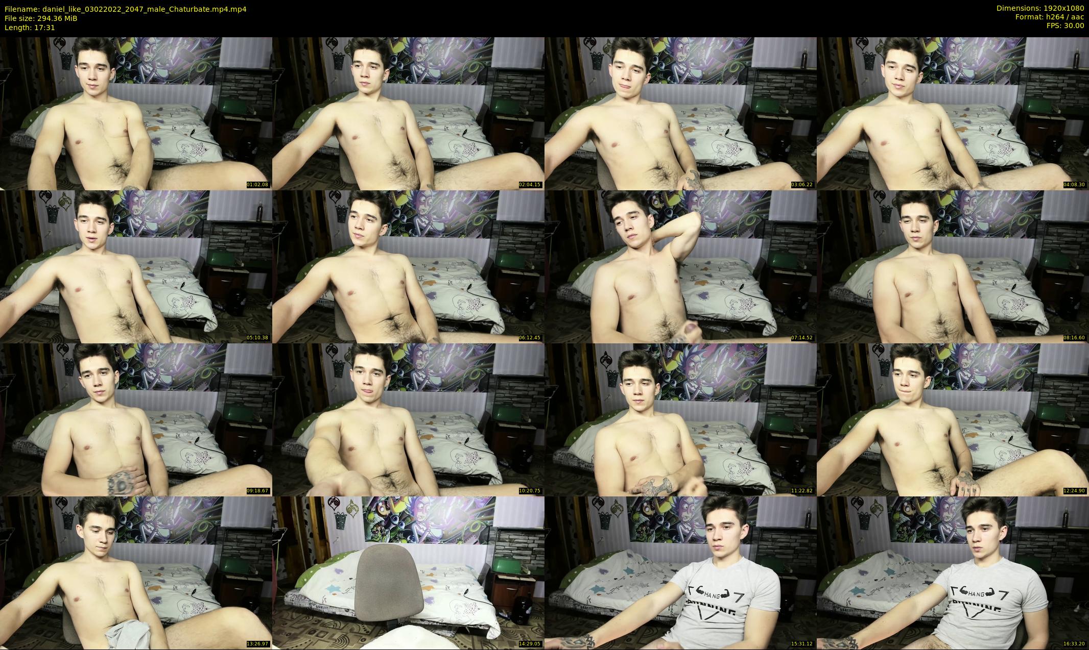 daniel_like — 18 minute Chaturbate male cam show recording, 1080p, Feb 3, 2022