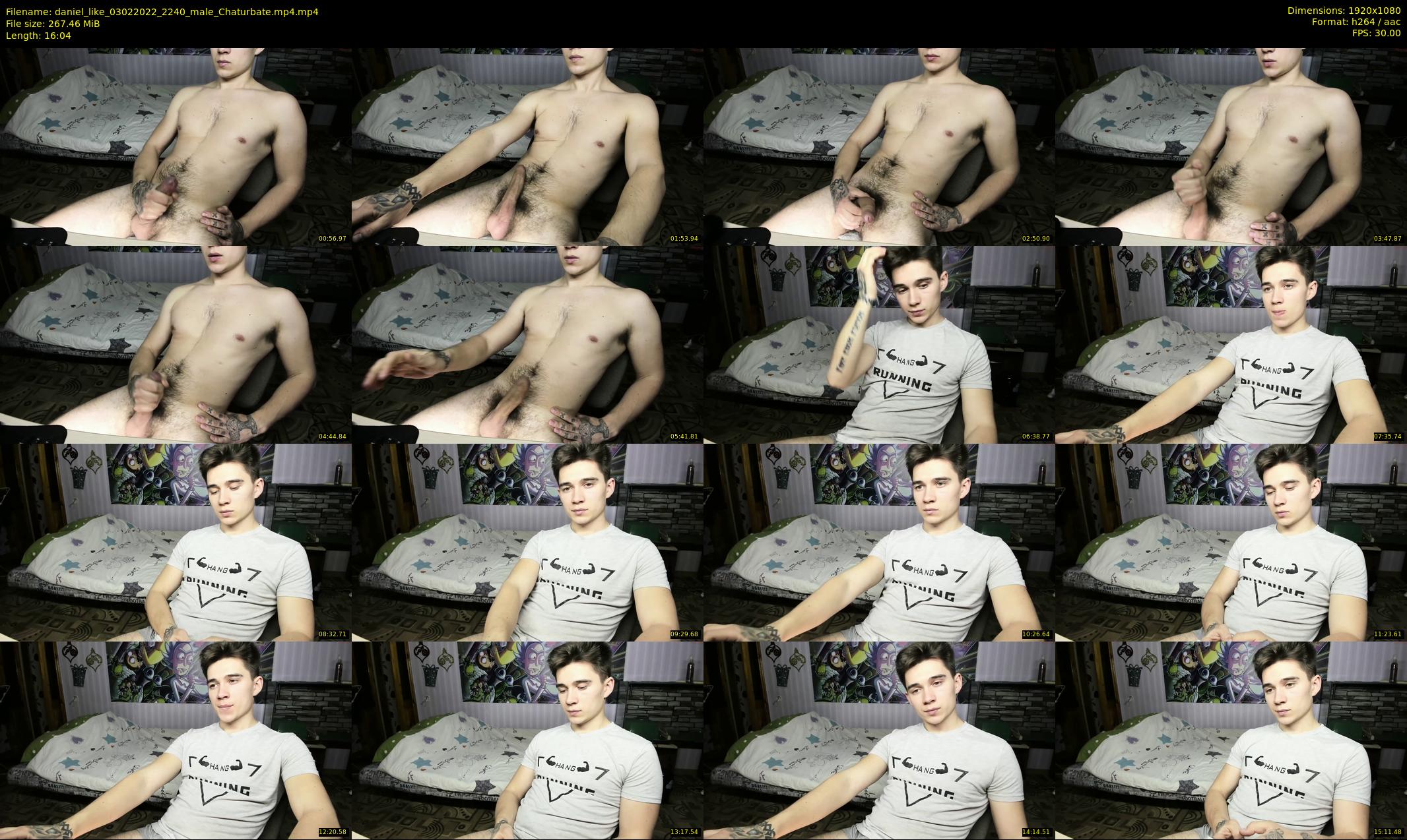 daniel_like — 17 minute Chaturbate male cam show recording, 1080p, Feb 3, 2022