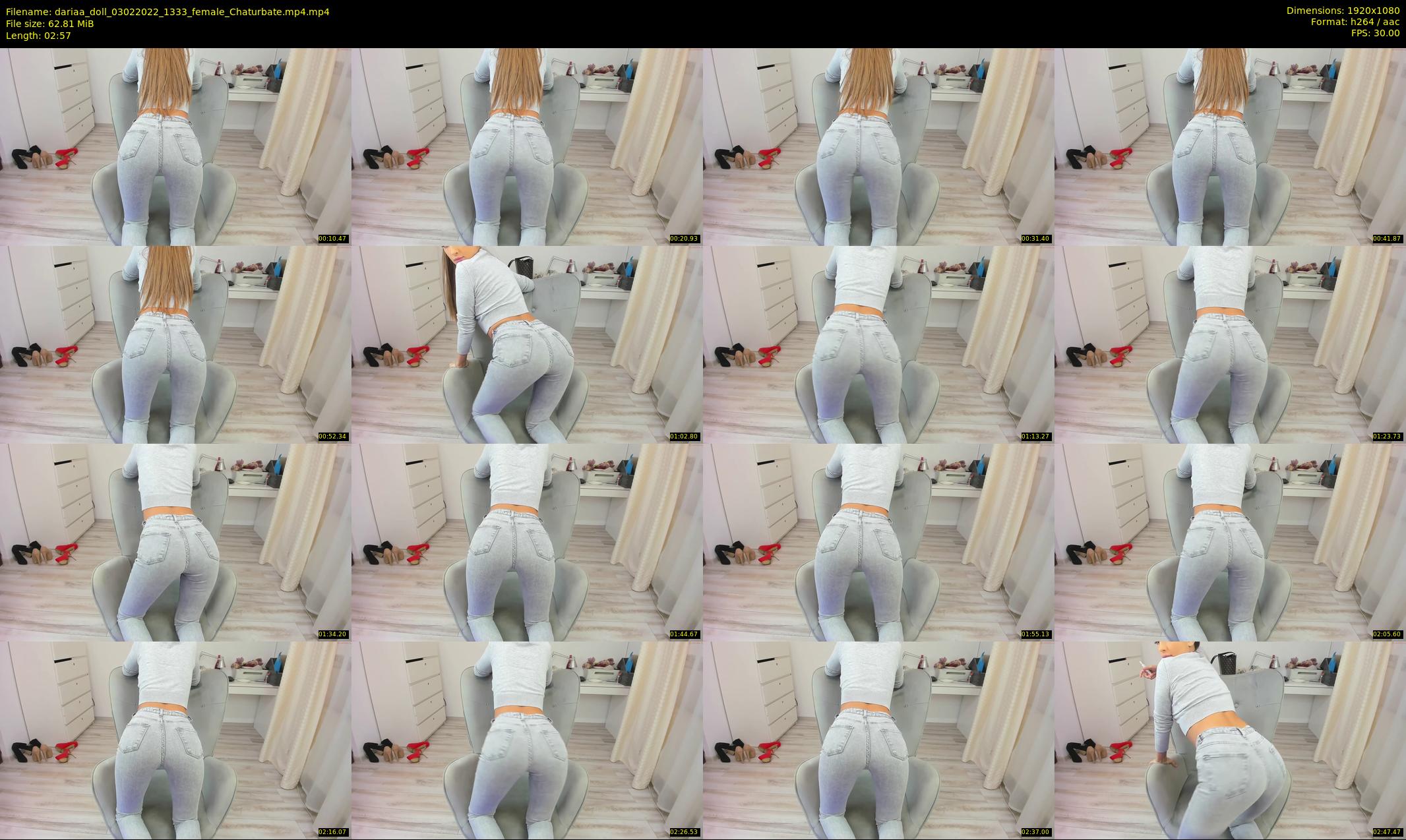 dariaa_doll — 3 minute Chaturbate female cam show recording, 1080p, Feb 3, 2022