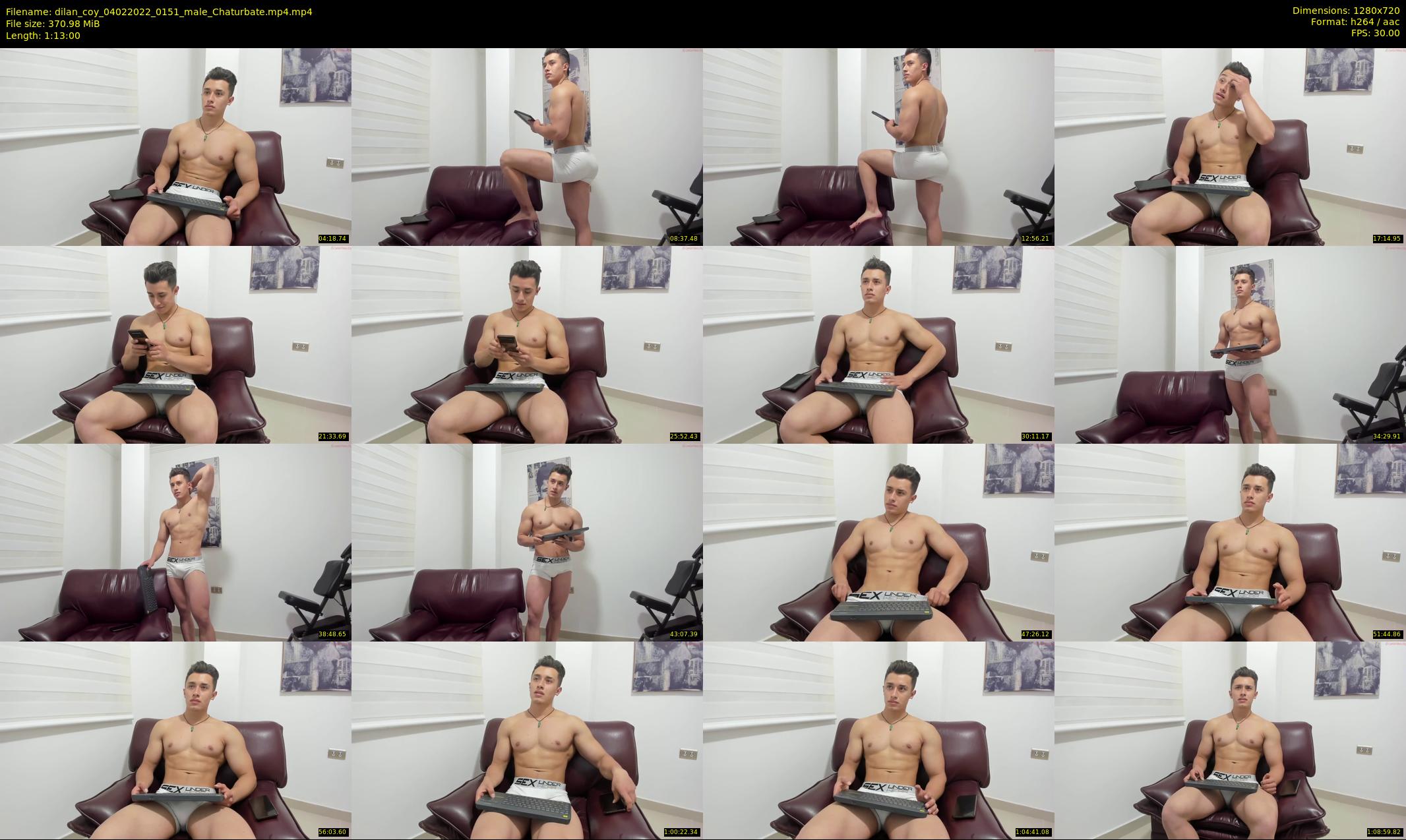 dilan_coy — 73 minute Chaturbate male cam show recording, 720p, Feb 4, 2022