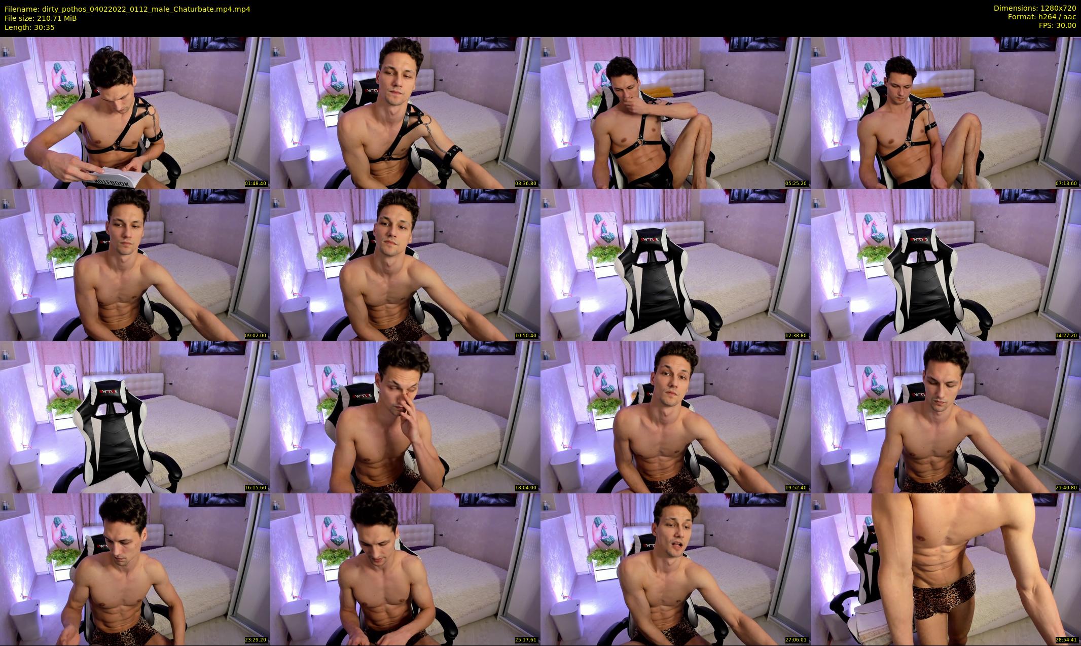 dirty_pothos — 31 minute Chaturbate male cam show recording, 720p, Feb 4, 2022