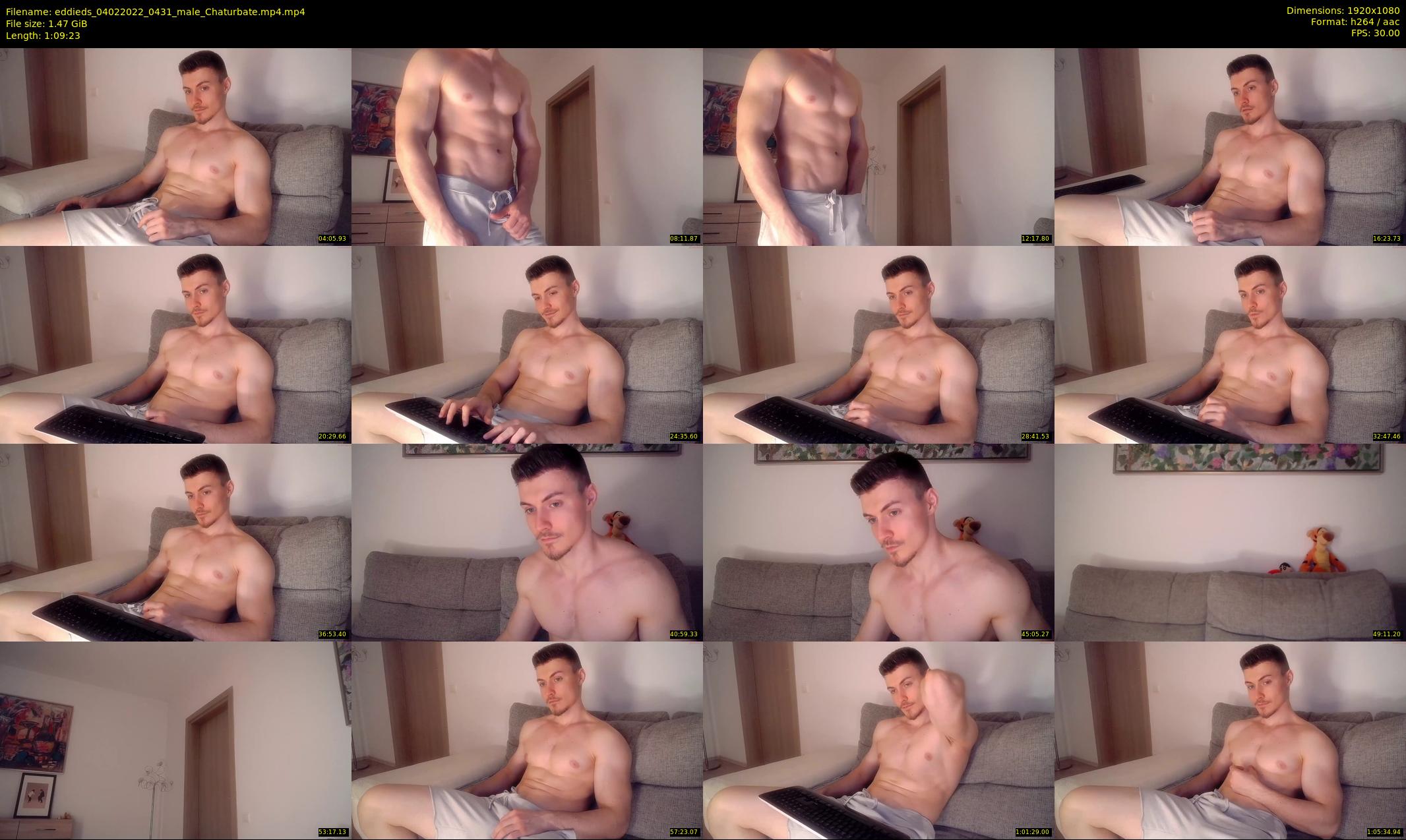 eddieds — 70 minute Chaturbate male cam show recording, 1080p, Feb 4, 2022