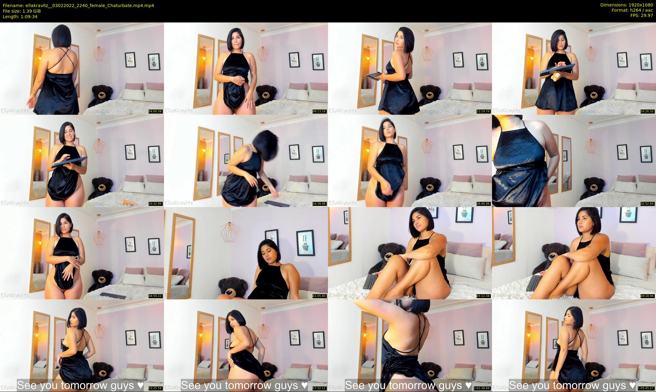 ellakravitz_ — 70 minute Chaturbate female cam show recording, 1080p, Feb 3, 2022