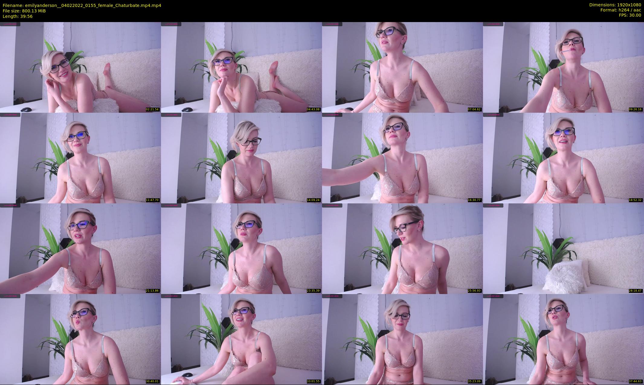 emilyanderson_ — 40 minute Chaturbate female cam show recording, 1080p, Feb 4, 2022
