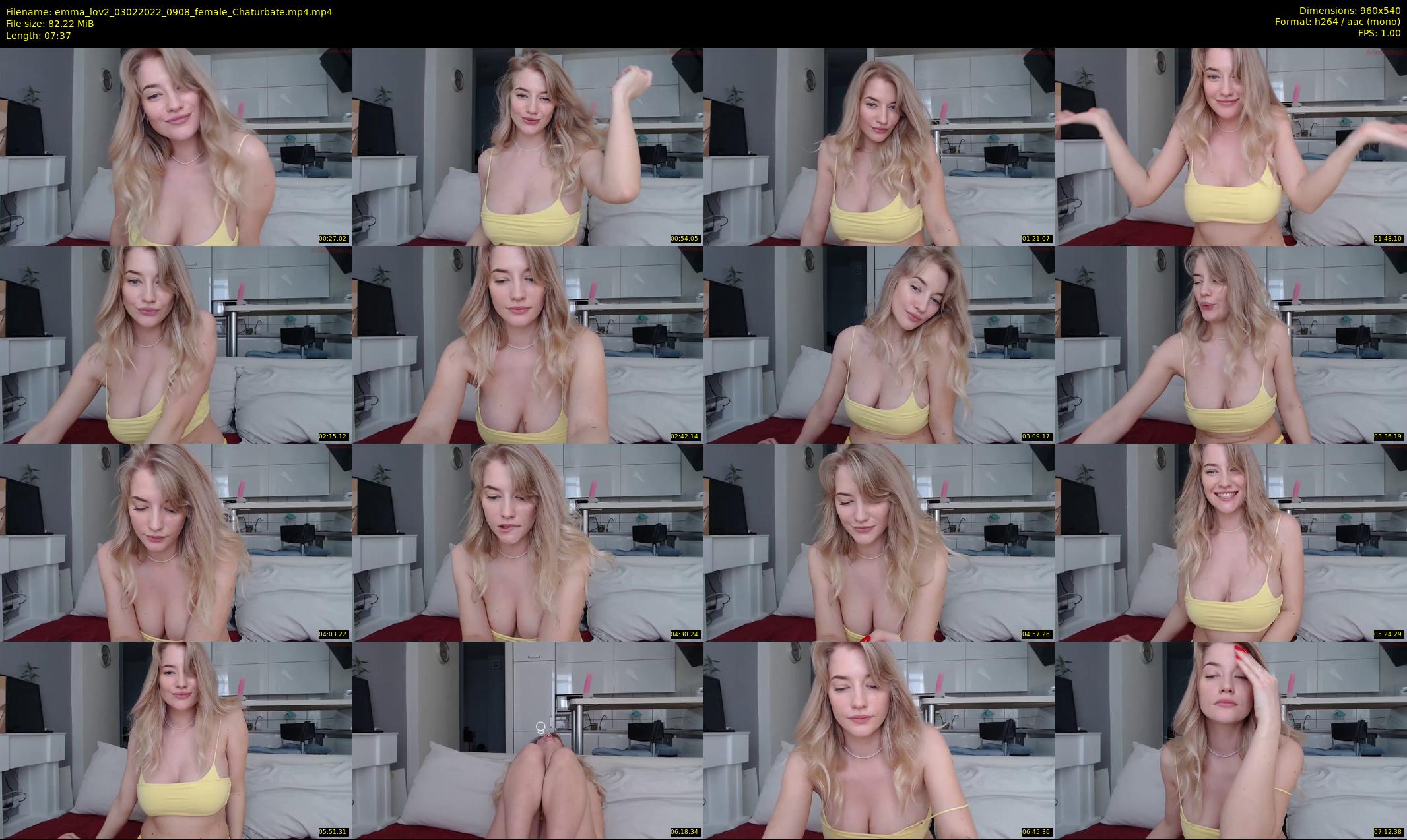 emma_lov2 — 8 minute Chaturbate female cam show recording, 480p, Feb 3, 2022
