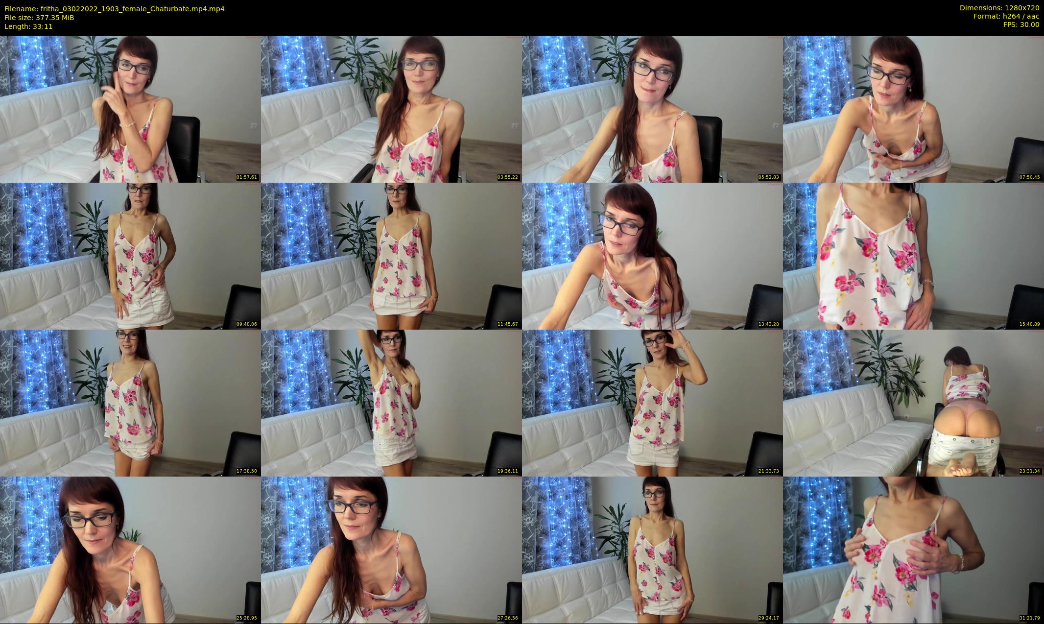 fritha — 34 minute Chaturbate female cam show recording, 720p, Feb 3, 2022