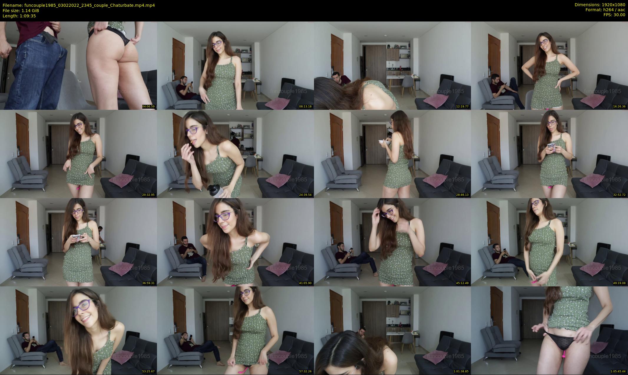 funcouple1985 — 70 minute Chaturbate couple cam show recording, 1080p, Feb 3, 2022