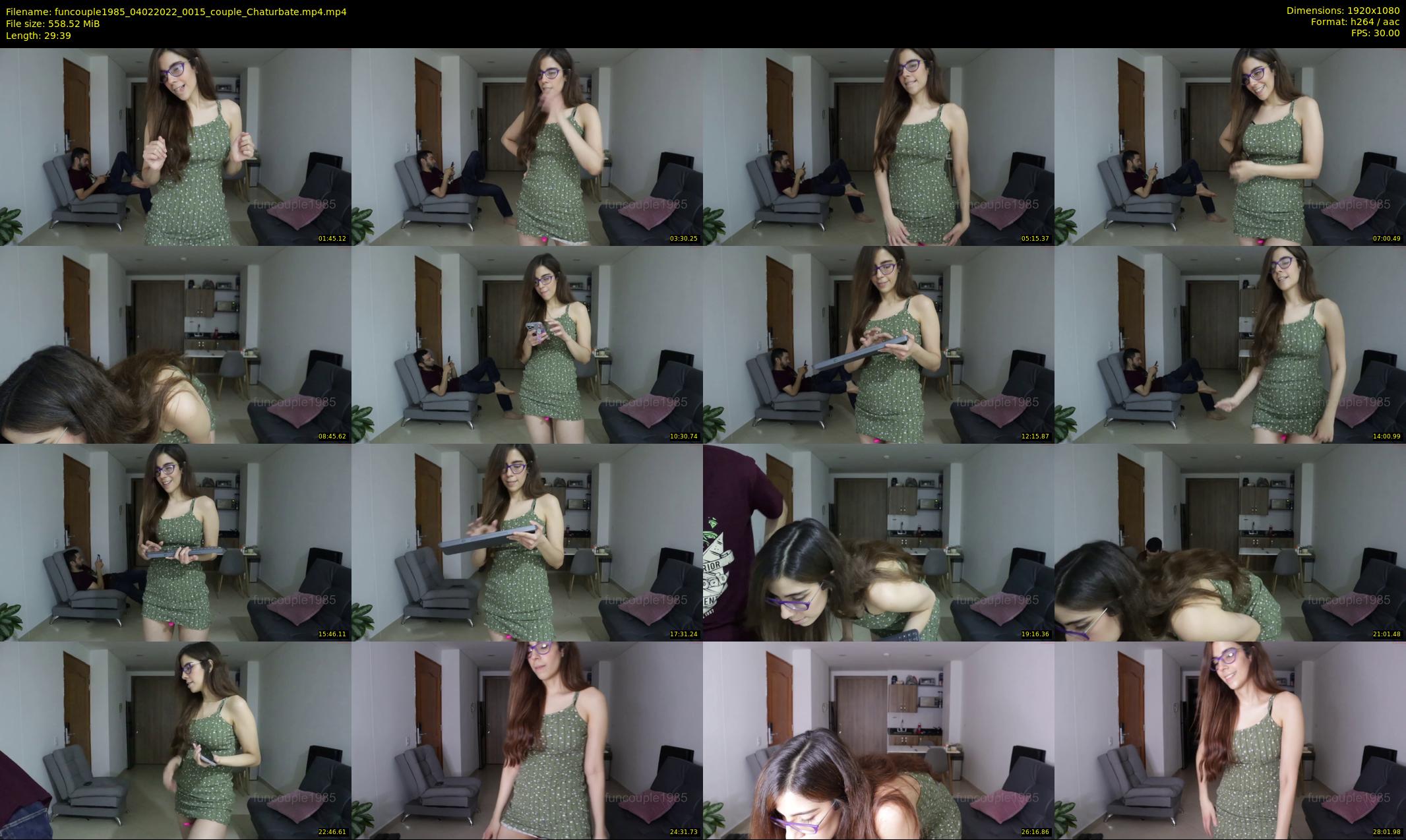 funcouple1985 — 30 minute Chaturbate couple cam show recording, 1080p, Feb 4, 2022