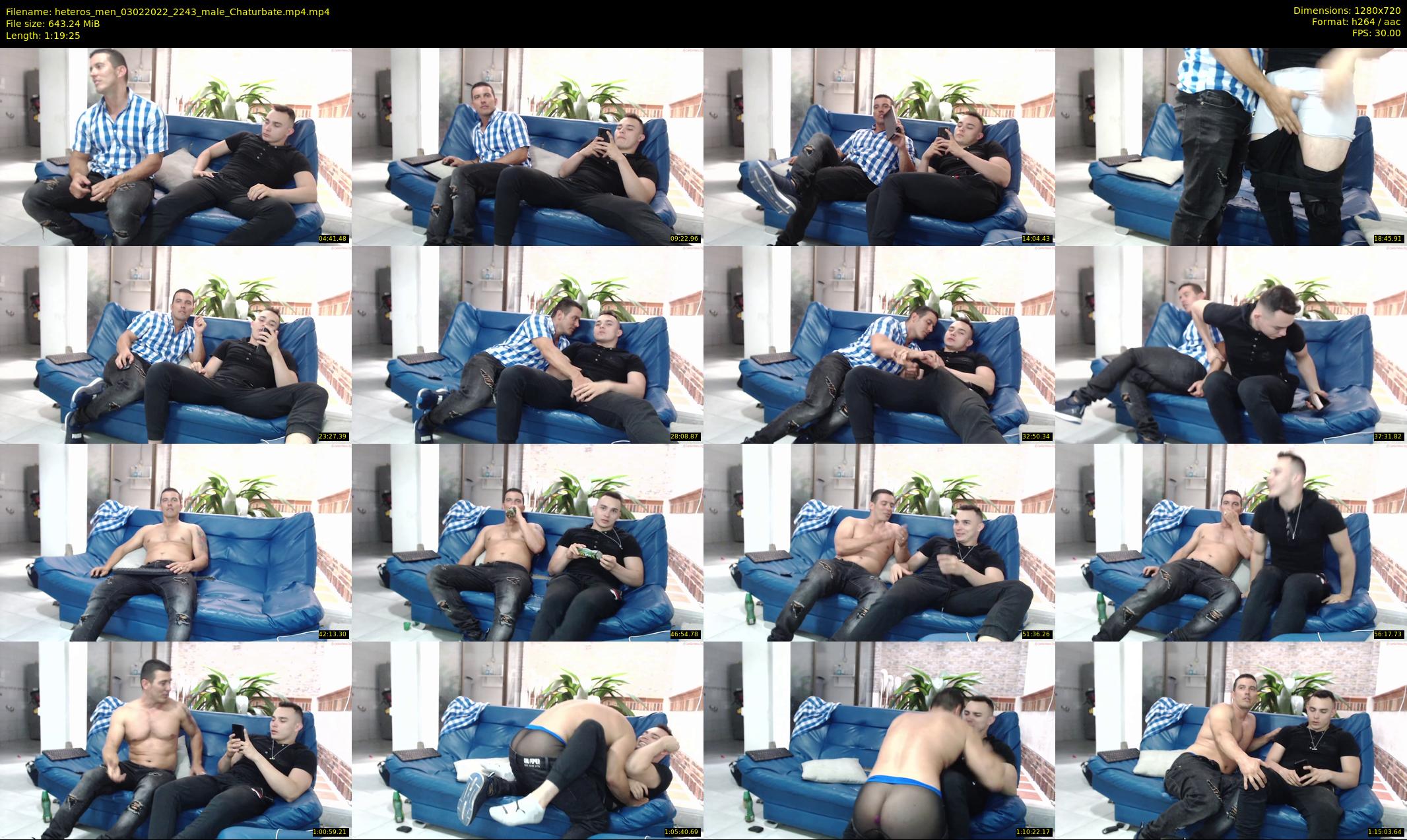 heteros_men — 80 minute Chaturbate male cam show recording, 720p, Feb 3, 2022