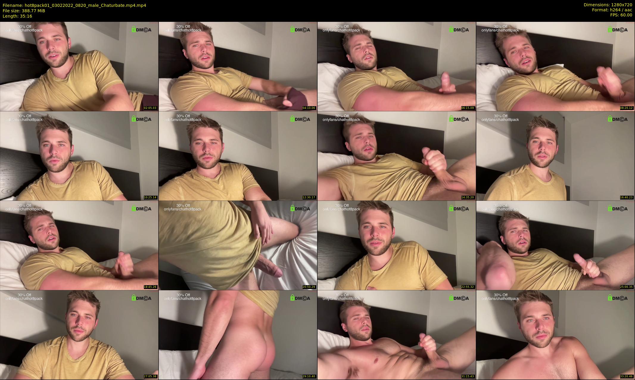 hot8pack01 — 36 minute Chaturbate male cam show recording, 720p, Feb 3, 2022