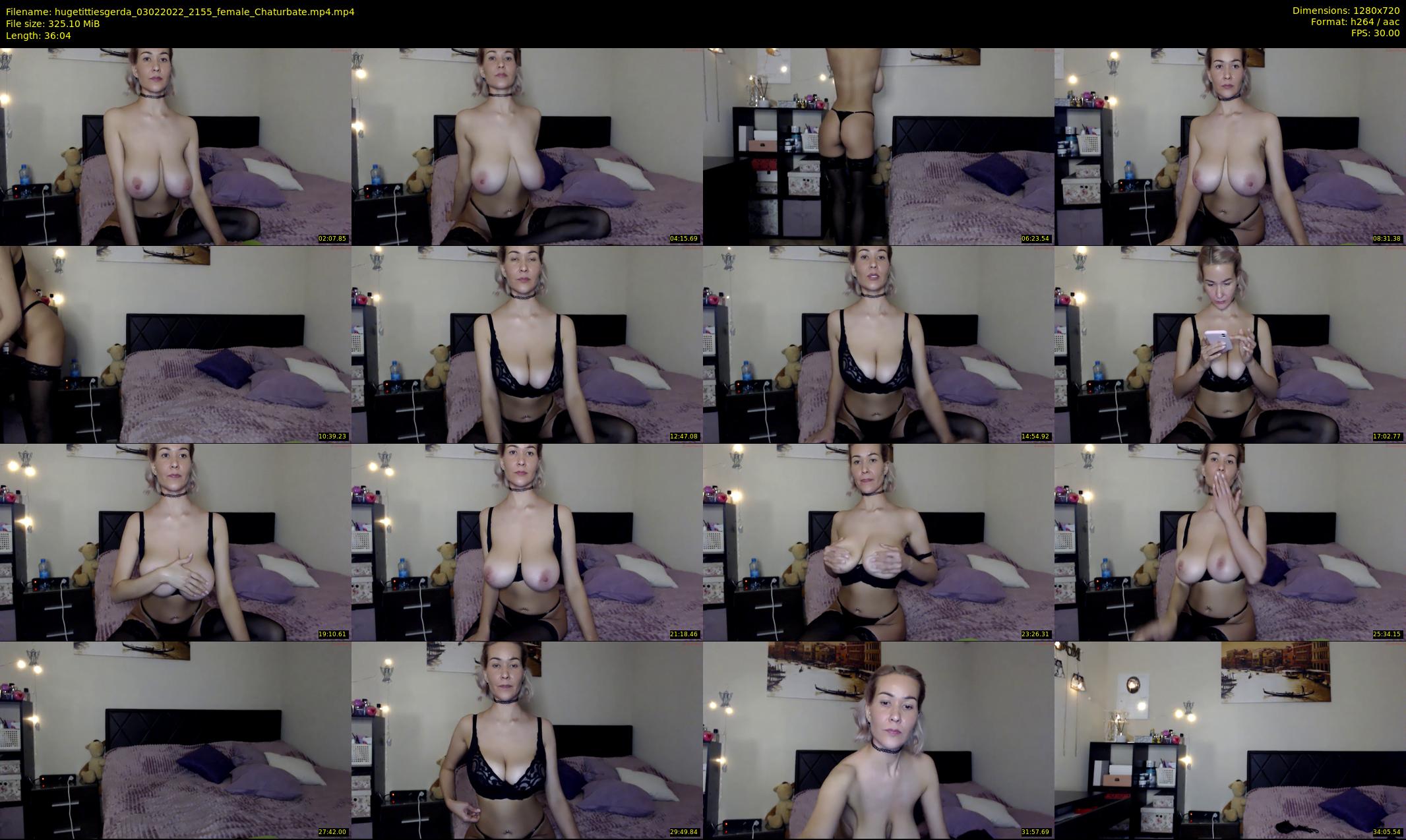 hugetittiesgerda — 37 minute Chaturbate female cam show recording, 720p, Feb 3, 2022