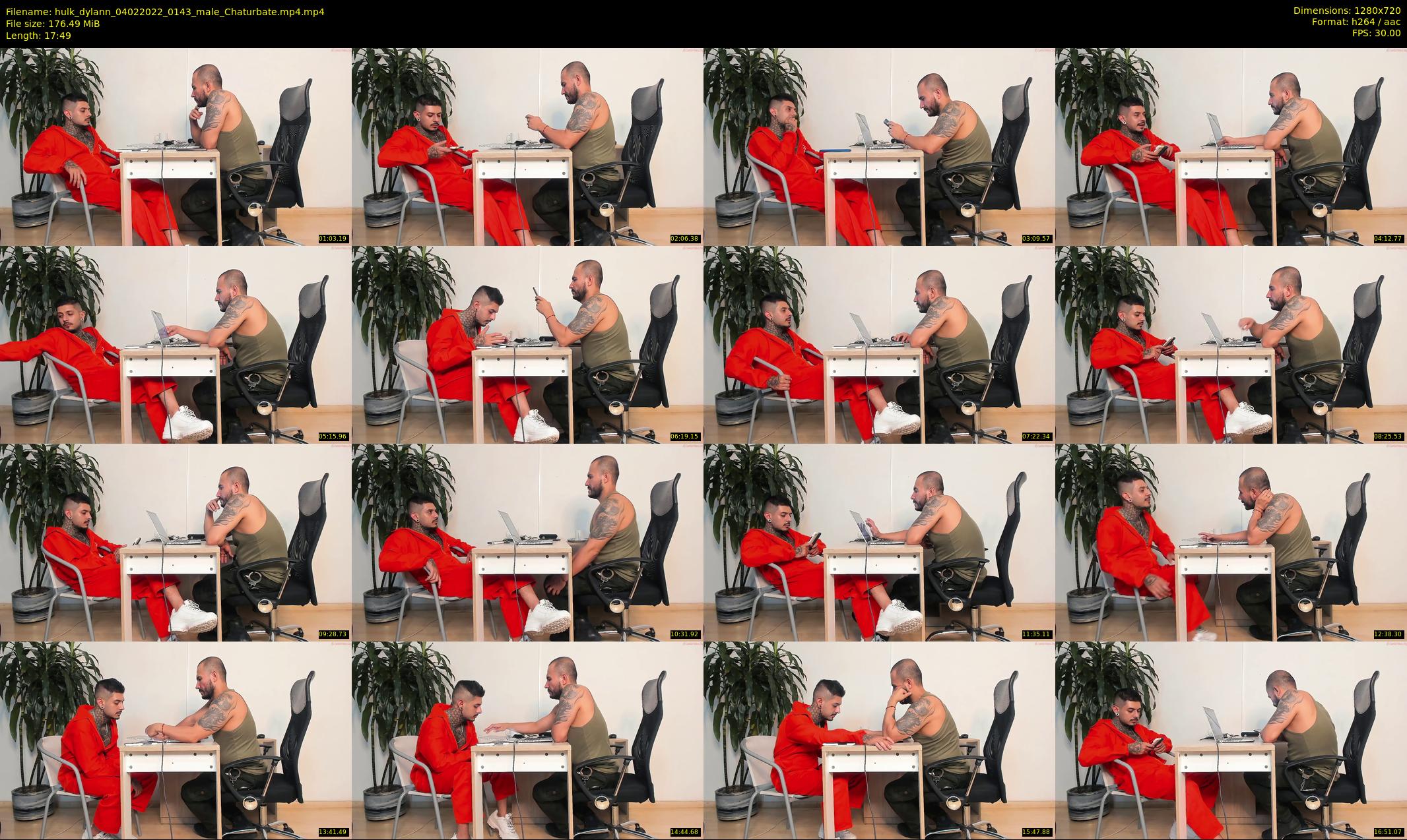 hulk_dylann — 18 minute Chaturbate male cam show recording, 720p, Feb 4, 2022