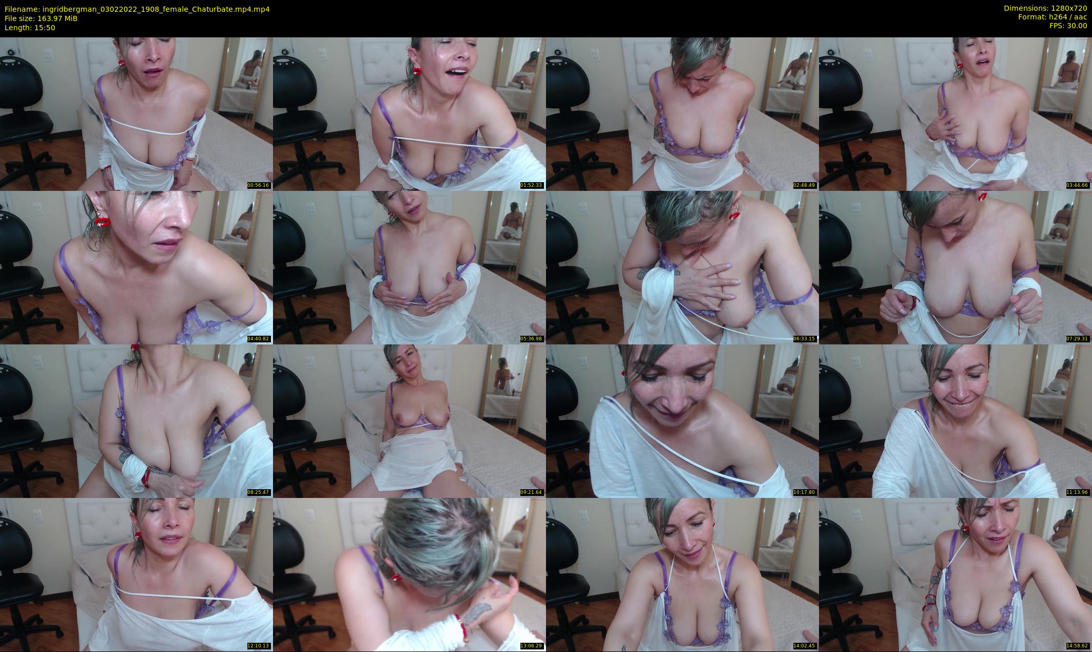 ingridbergman — 16 minute Chaturbate female cam show recording, 720p, Feb 3, 2022