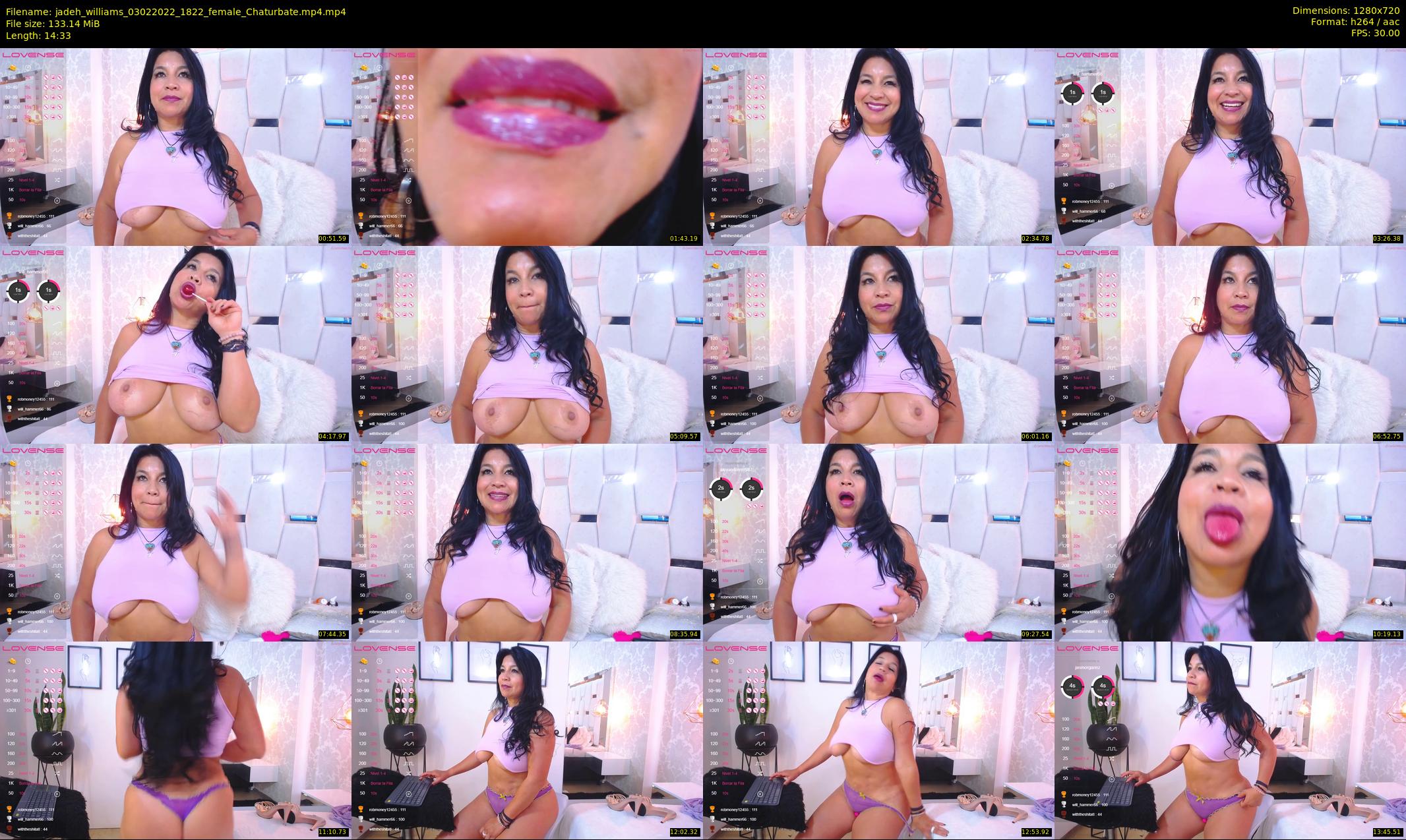 jadeh_williams — 15 minute Chaturbate female cam show recording, 720p, Feb 3, 2022