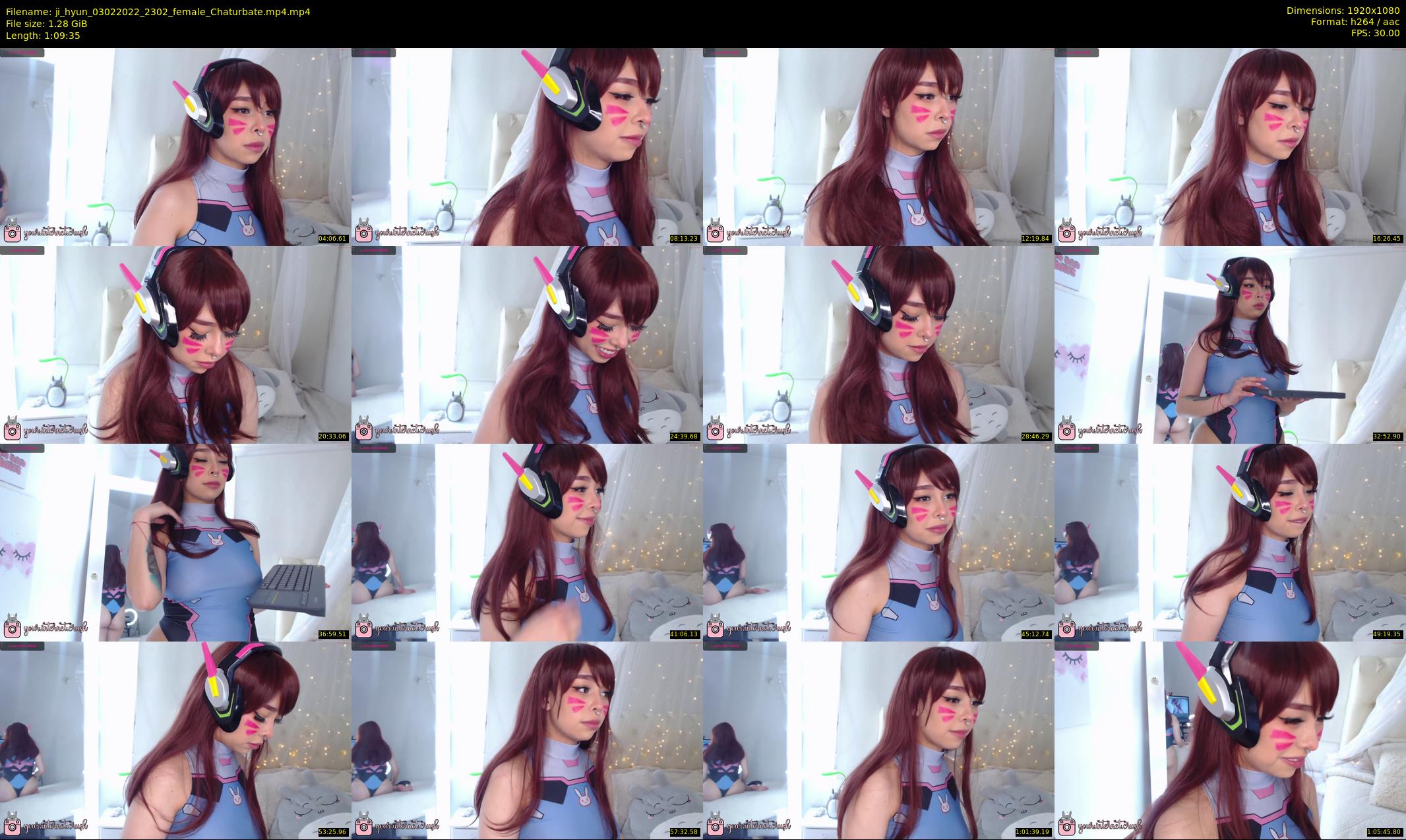 ji_hyun — 70 minute Chaturbate female cam show recording, 1080p, Feb 3, 2022