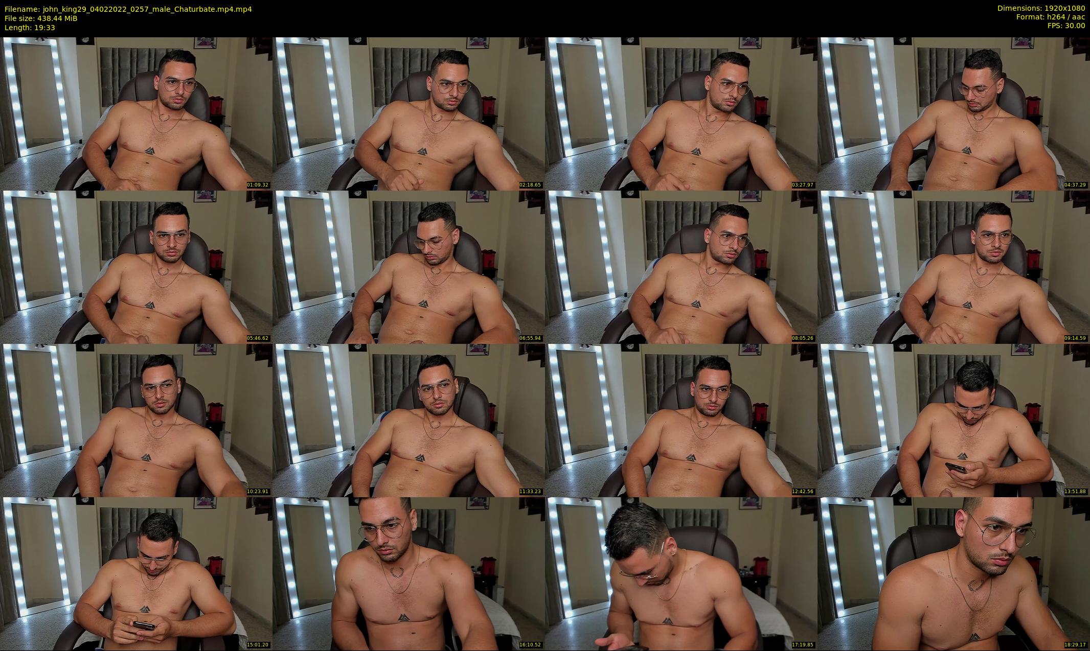 john_king29 — 20 minute Chaturbate male cam show recording, 1080p, Feb 4, 2022