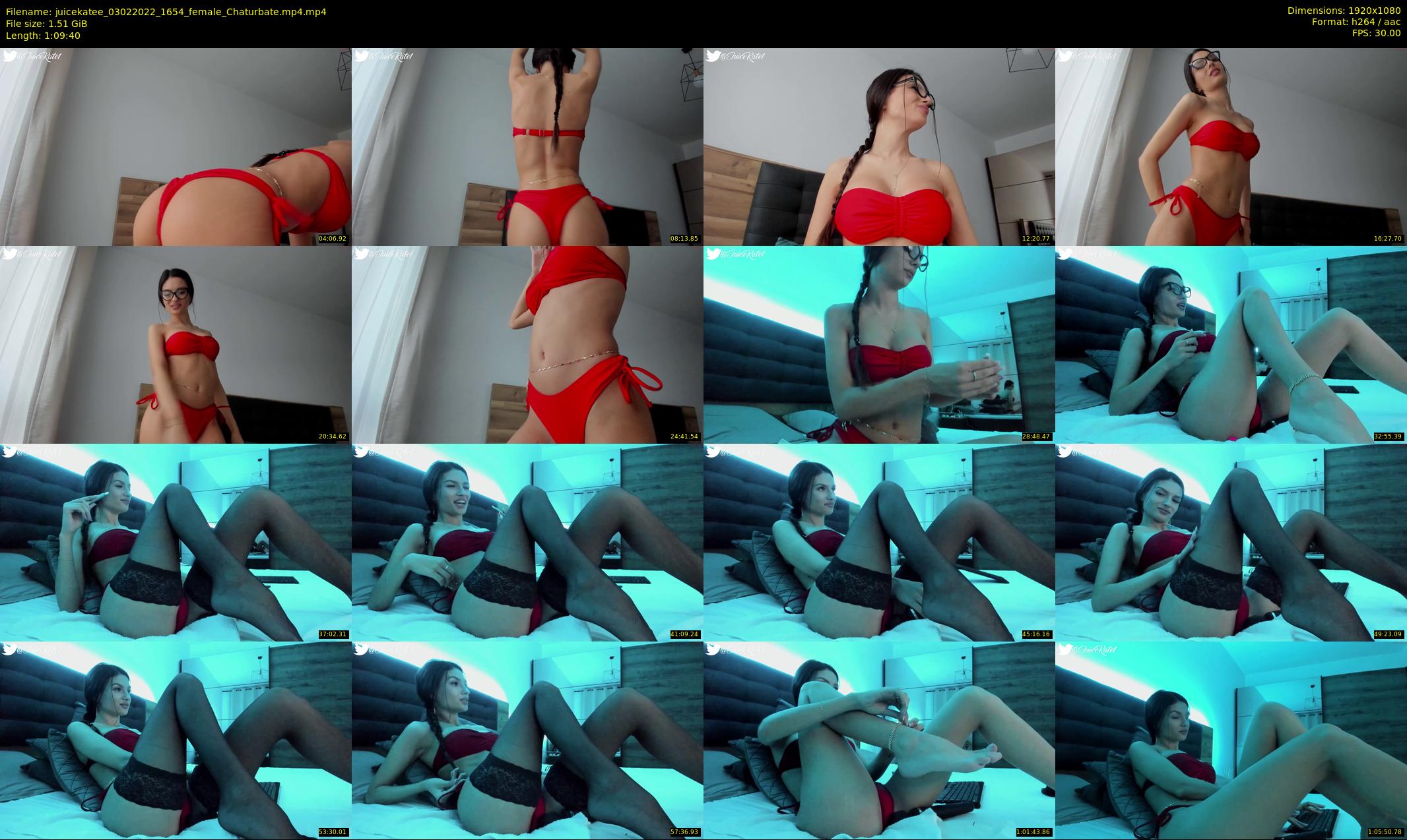 juicekatee — 70 minute Chaturbate female cam show recording, 1080p, Feb 3, 2022