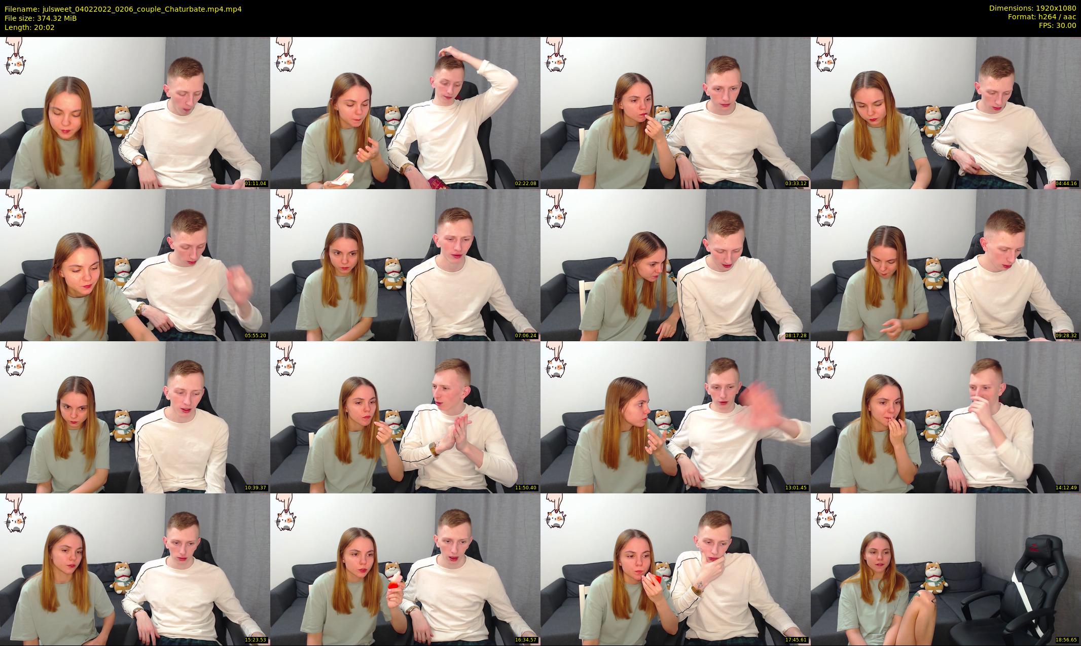 julsweet — 21 minute Chaturbate male cam show recording, 1080p, Feb 4, 2022