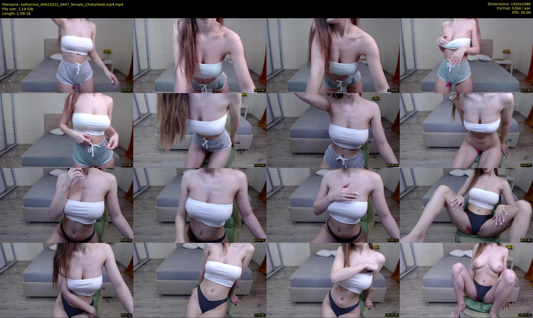 kathariine — 70 minute Chaturbate female cam show recording, 1080p, Feb 4, 2022